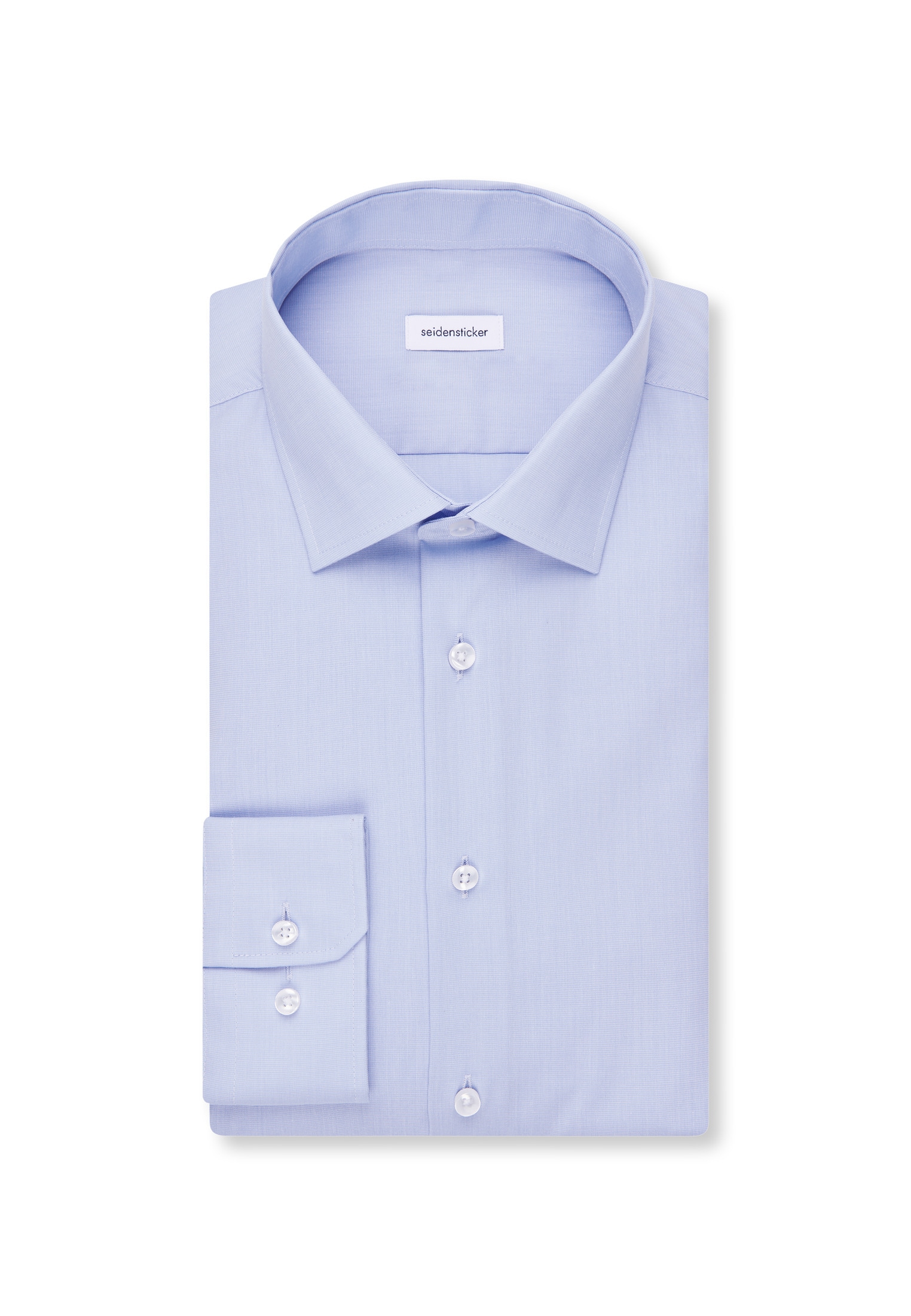 seidensticker Businesshemd »Schwarze Rose«, Slim 1/1 Kentkragen Uni
