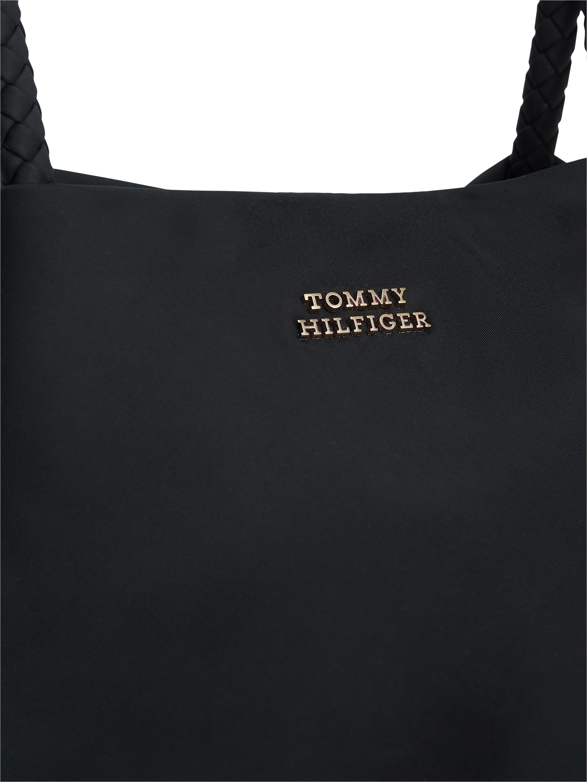Tommy Hilfiger Sac à main »TH MARINA BUCKET NYLON« Sac fourre-tout femme, sac bandoulière, sac à épaule avec logo