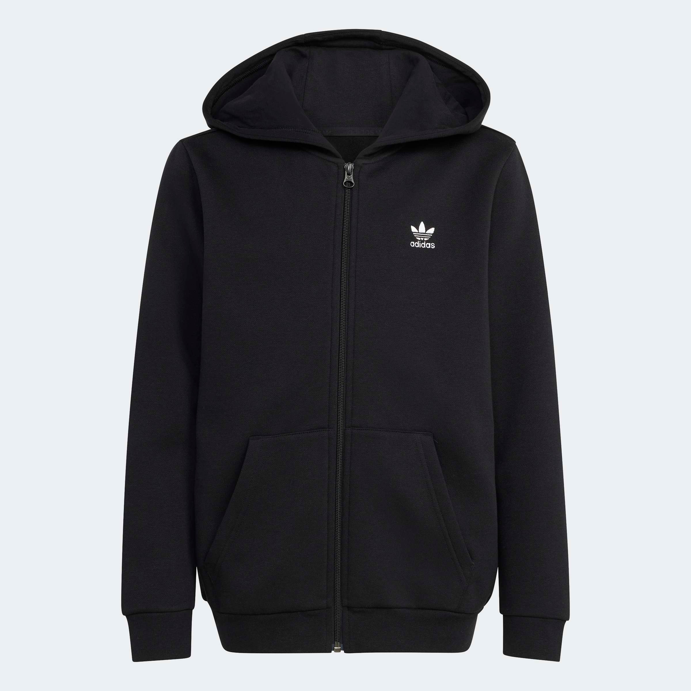 adidas Originals Kapuzensweatshirt »LOOSE FULL ZIP AUS FLEECE«
