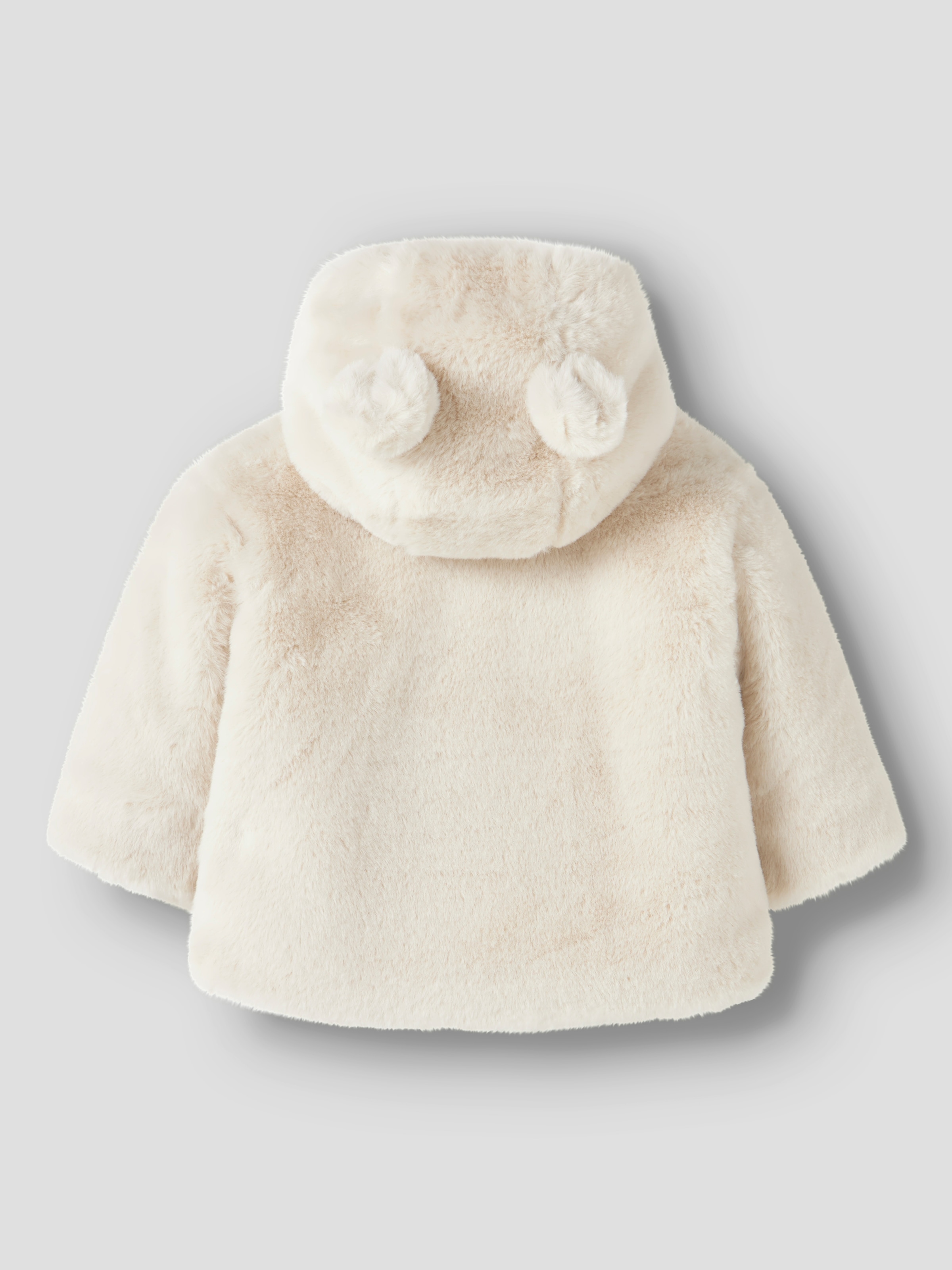 Name It Veste à capuche en peluche »NBFMILA JACKET HOOD PB« avec capuche fibre synthétique