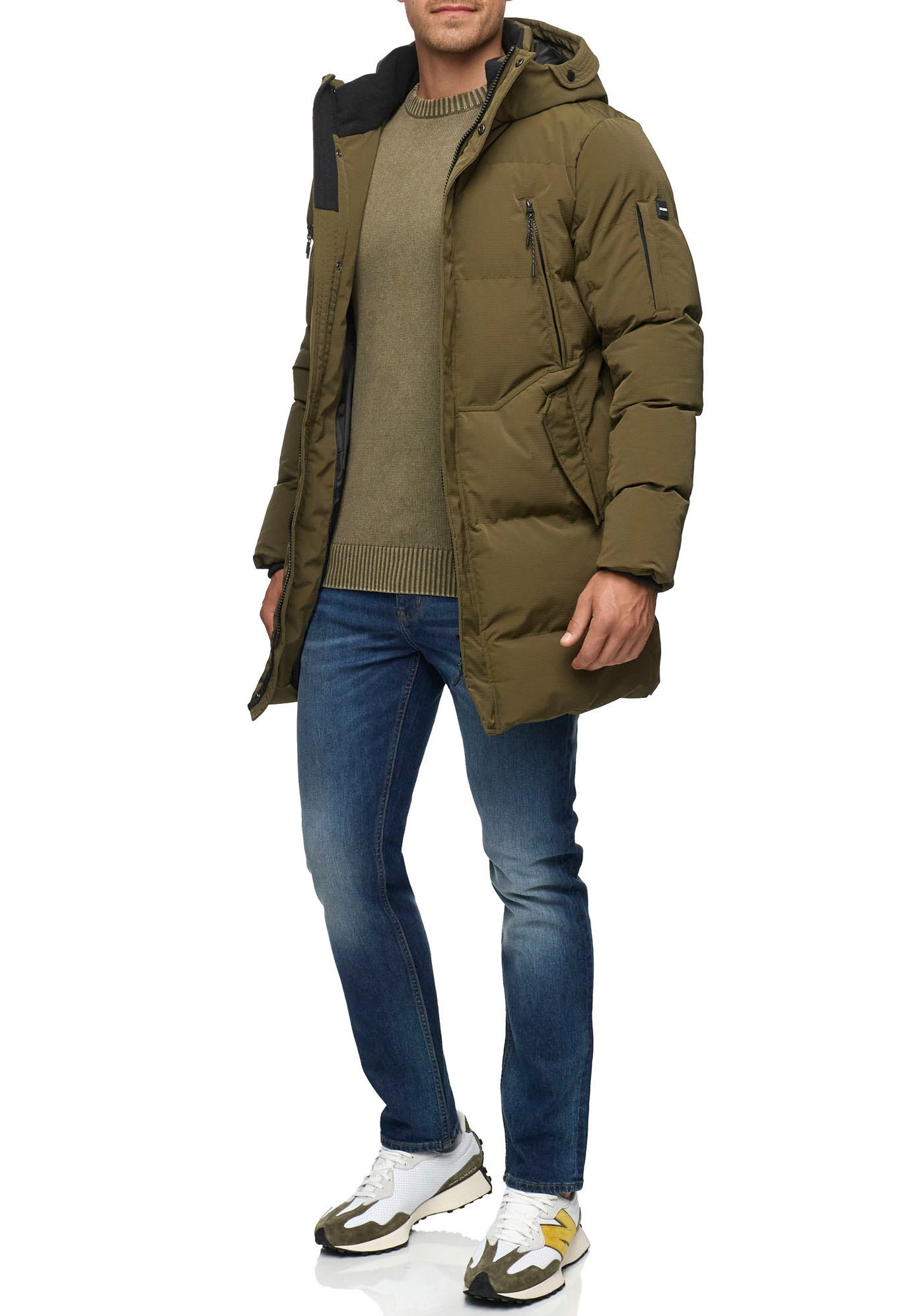 Indicode Parka »INBrighton« mit Kapuze