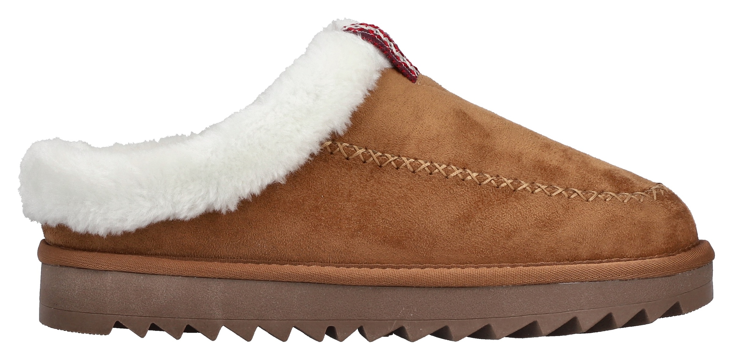 Rieker Pantoufles en peluche  chausson, chaussure confortable, pantoufle d'intérieur avec semelle plateforme tendance