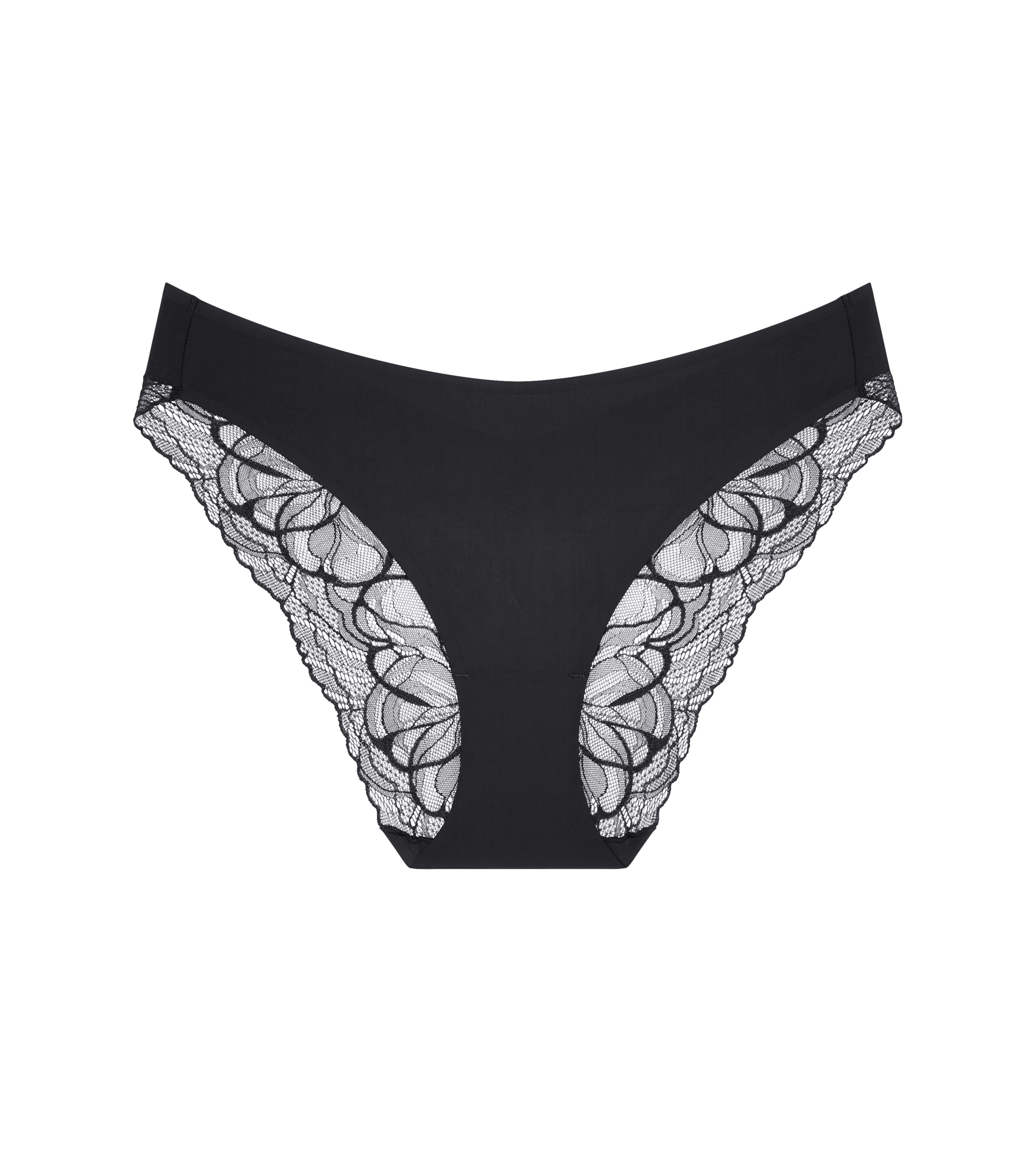 Triumph Slip tai »Body Make-Up Illusion Lace«, florale Stretch-Spitze, hoher Beinausschnitt, weiche Microfaser