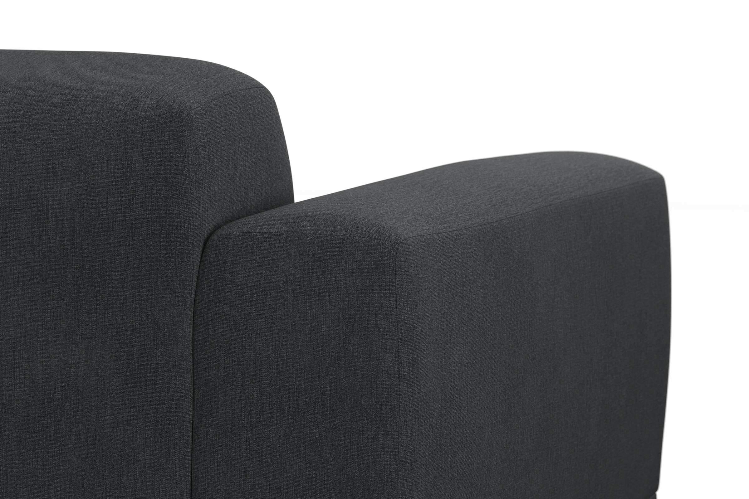 TRENDMANUFAKTUR Canapé d'angle »Braga, mit hochwertigem Kaltschaum, L-Form , Japandi-Design« Canapé moderne, sofa avec grand confort d’assise, 255/72/160 cm (L/H/P)