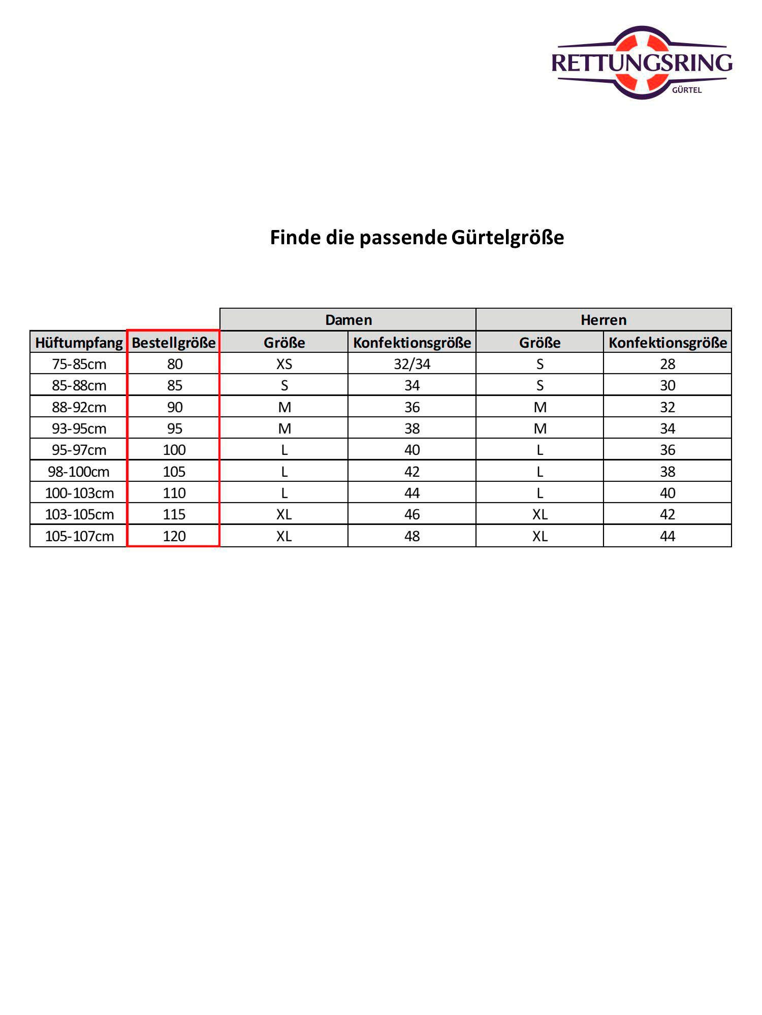 RETTUNGSRING by showroom 019° Lanière de ceinture