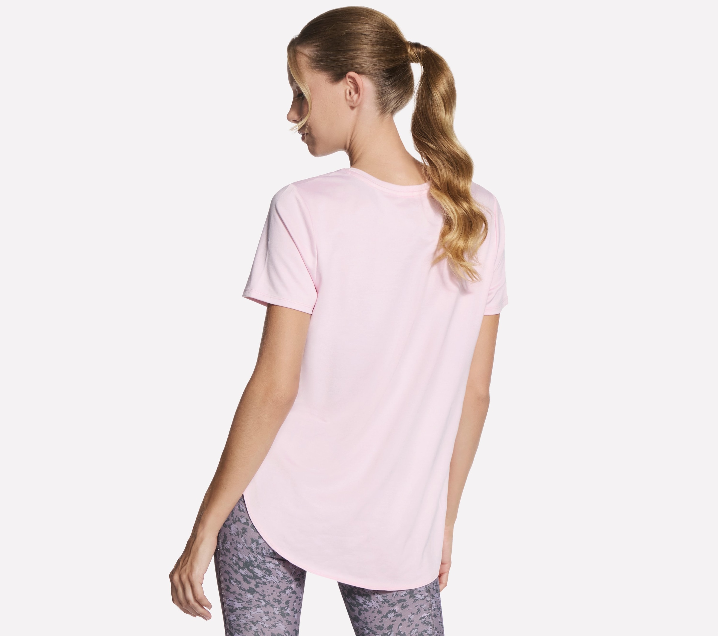 Skechers T-shirt fonctionnel »Tunic Tee« avec label de marque, en polyester et élasthanne, matière élastique,