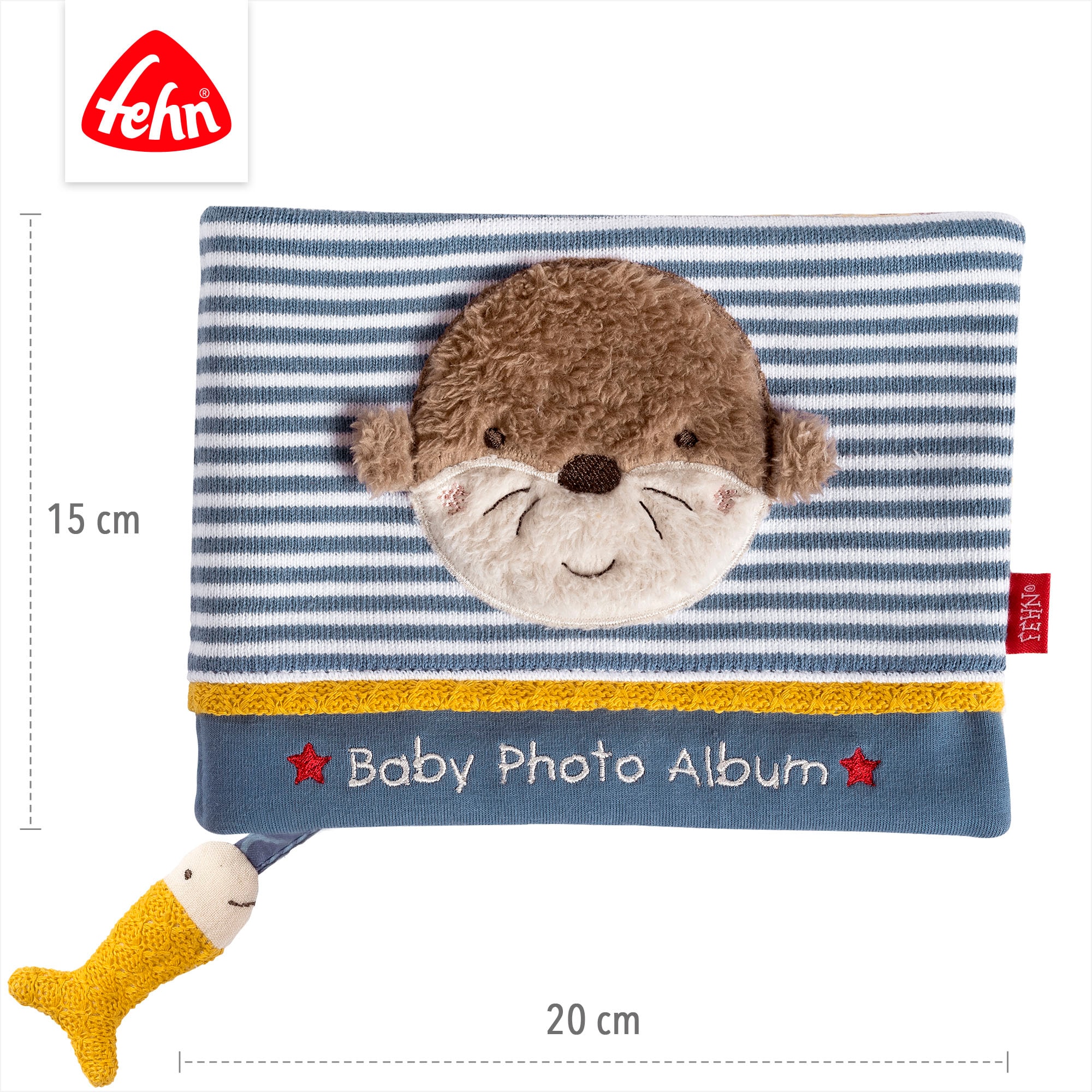 Fehn Greifspielzeug »Otter Theo, Fotoalbum Otter«