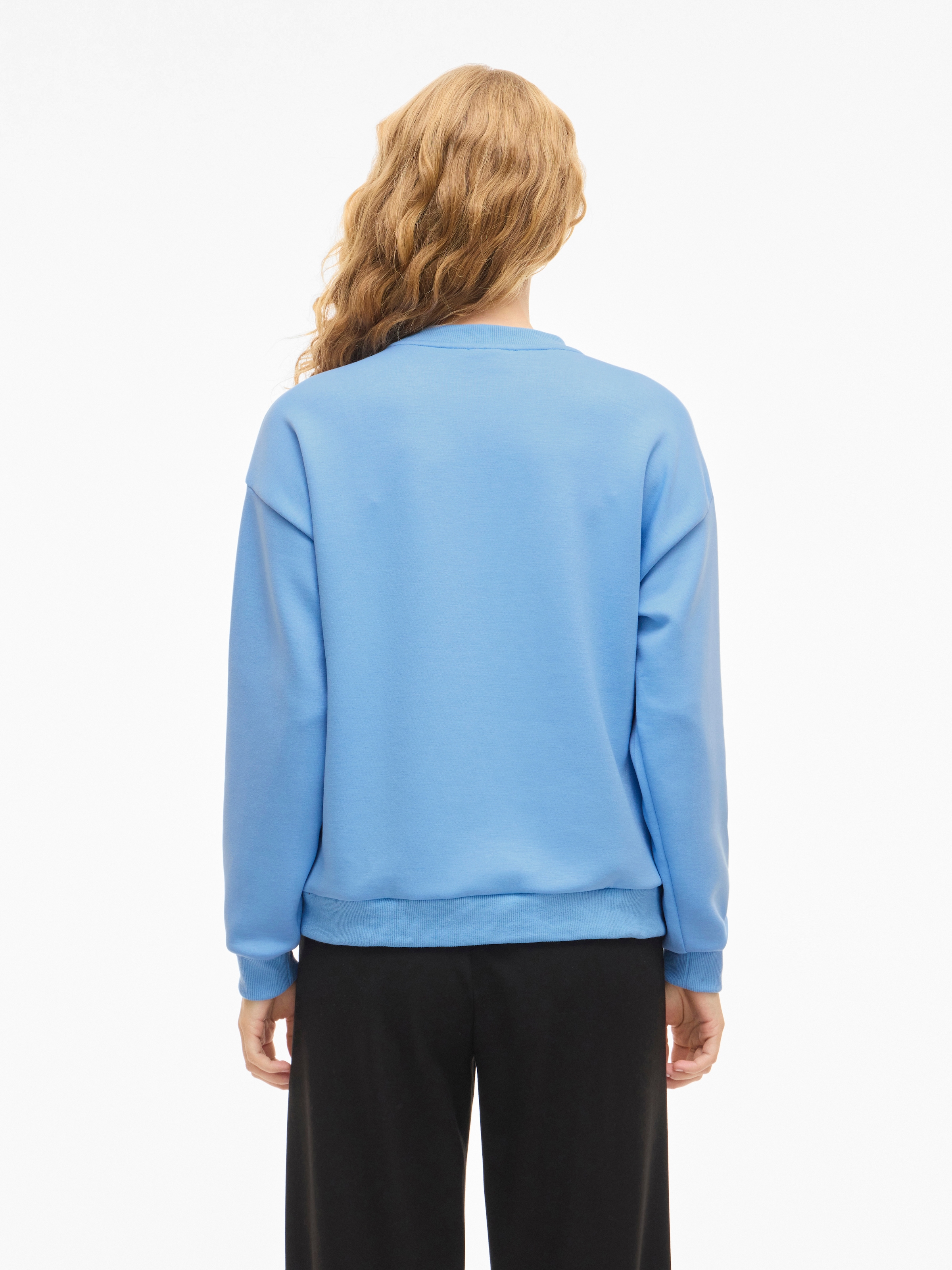 Vila Sweatshirt »VISANDY L/S SWEAT TOP - NOOS«, Viskosemischung, regular fit
