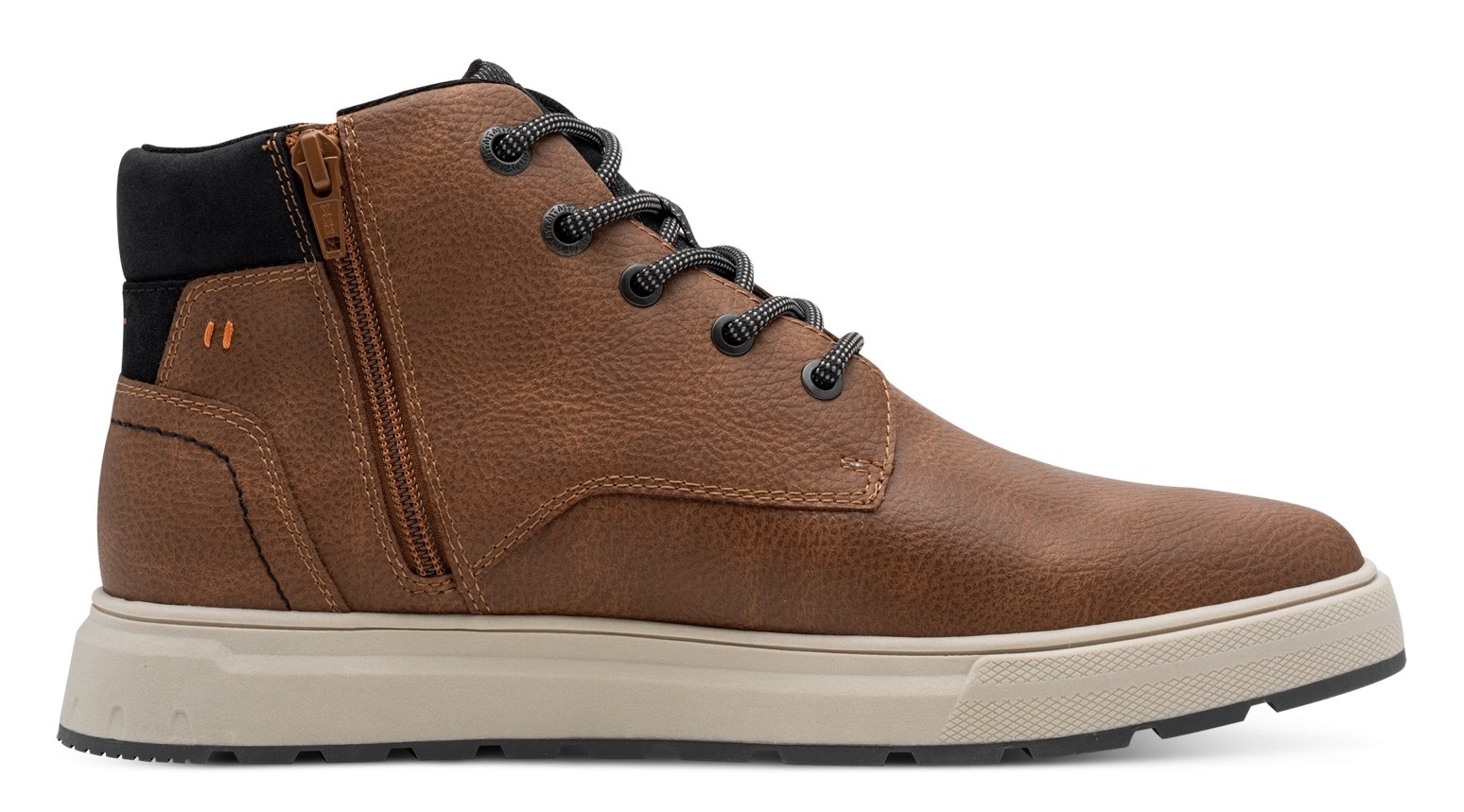 MARCO TOZZI Sneakers  chaussure à lacets, boots à lacets avec col rembourré doux