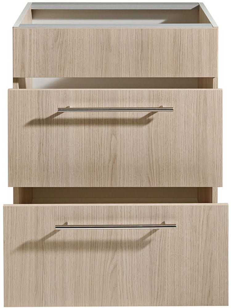 wiho Küchen Kochfeldumbauschrank »Filo« 60 cm breit, mit 2 grossen Auszügen ohne Arbeitsplatte