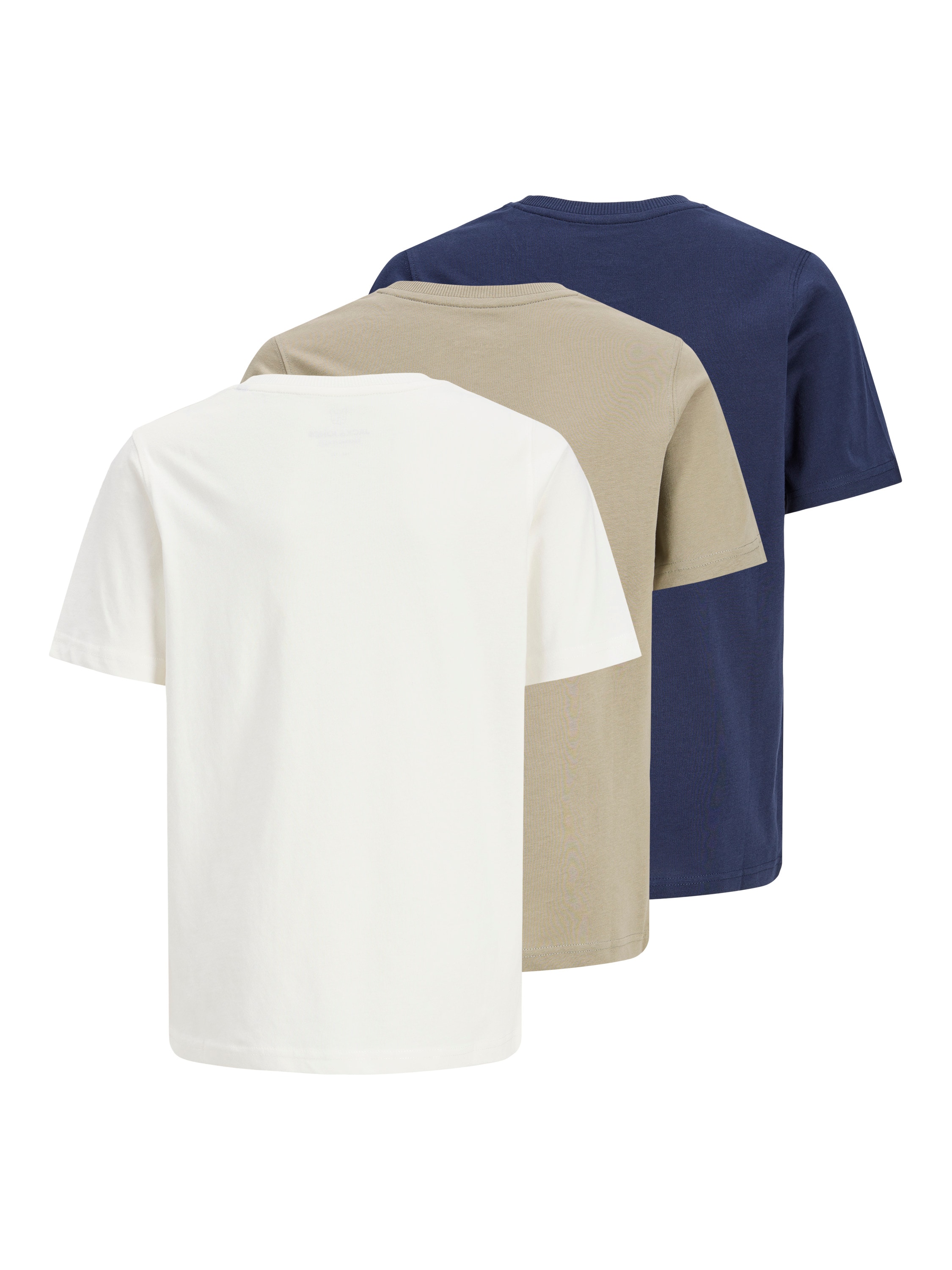 Jack & Jones Junior Rundhalsshirt »JJAVERY TEE SS CREW NECK 3PK MP JNR« Packung, 3 Baumwolle, regular fit
