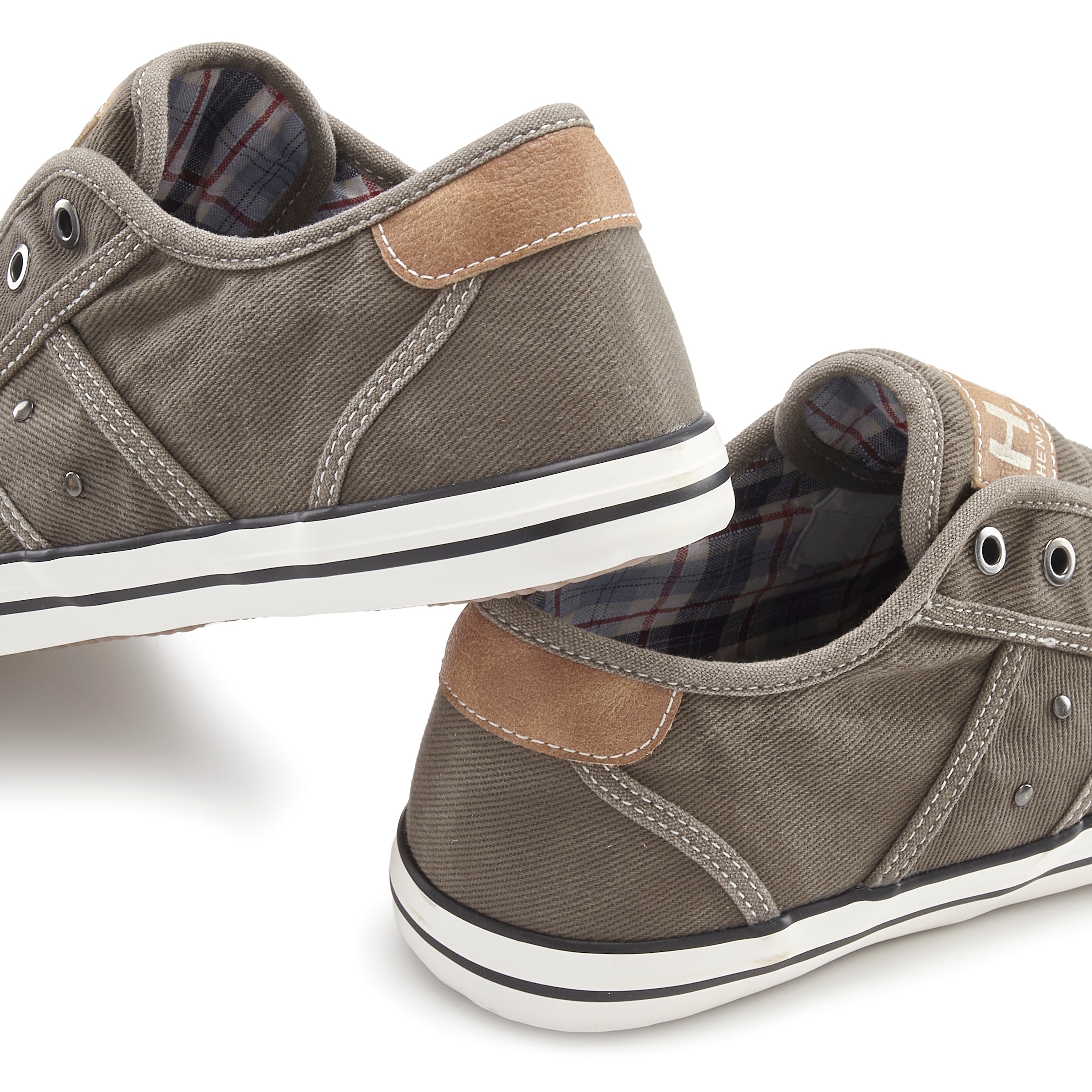 H.I.S Sneakers »Textilschuh, Stoffschuh, Turnschuh, Halbschuh, Freizeitschuh, Slipper«  Slip-On-Sneaker aus weichem Textilmaterial, Unisex