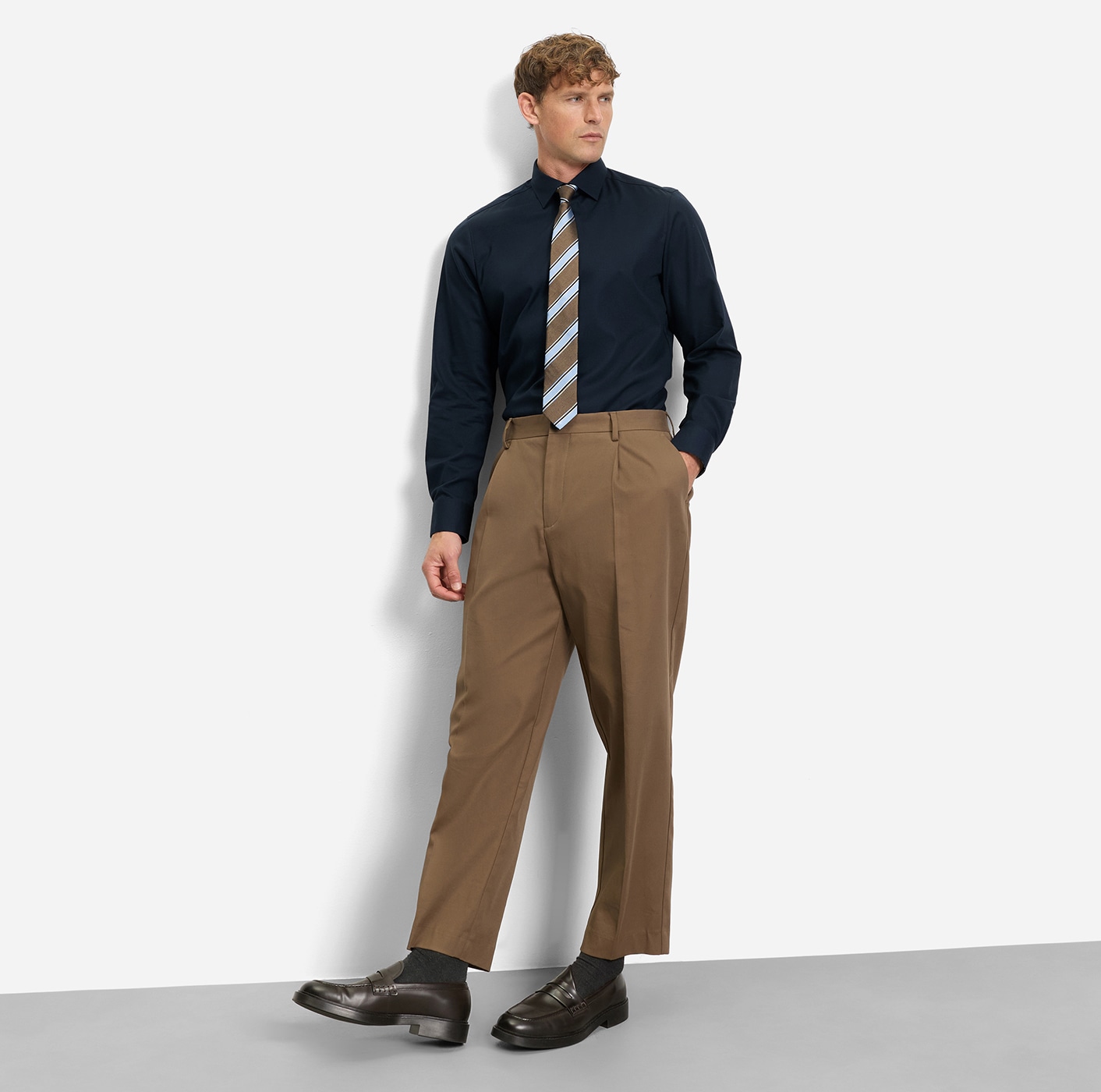 OLYMP Langarmhemd »Level Five« Businesshemd, body fit, Kentkragen