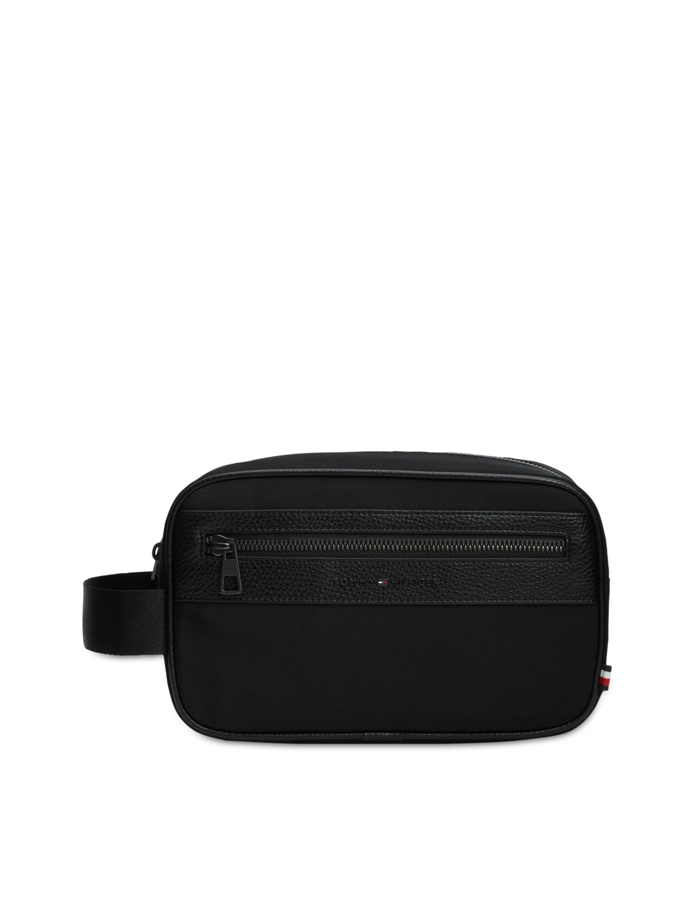 Tommy Hilfiger Nécessaire de toilette »TH REPREVE WASHBAG« trousse de toilette unisexe, sac de lavage, mini-sac avec logo