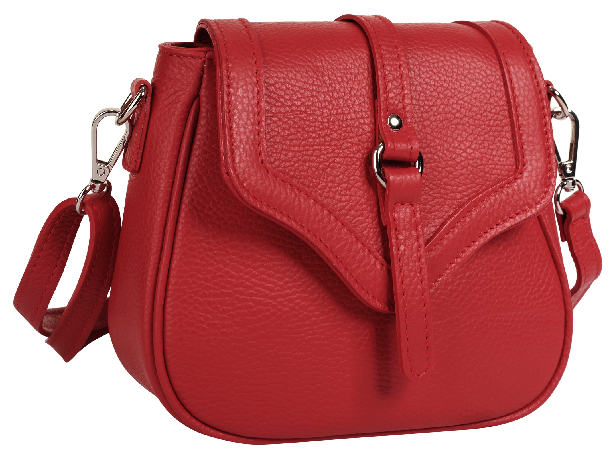 Cluty Umhängetasche »CLUTY Damen echt Leder, Made in Italy« echt Leder, Made in Italy