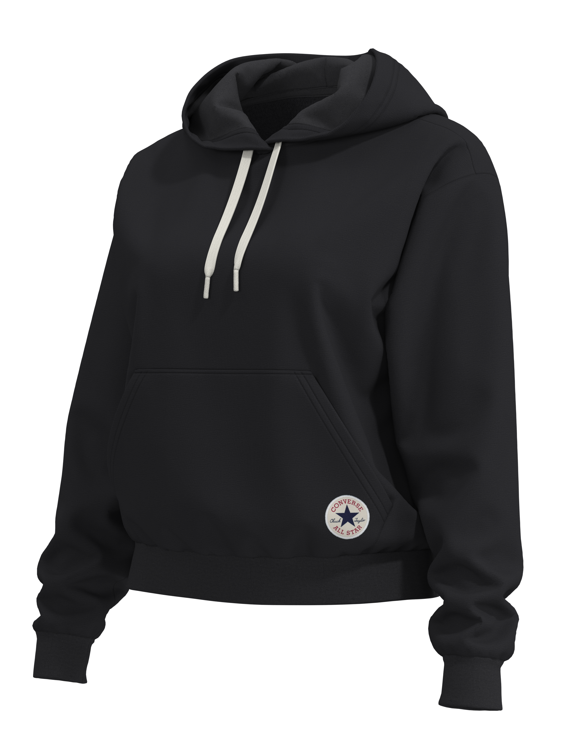 Converse Kapuzensweatshirt »CHUCK PATCH HOODIE«, mit Kapuze, Langarm, aus Baumwolle und Polyester
