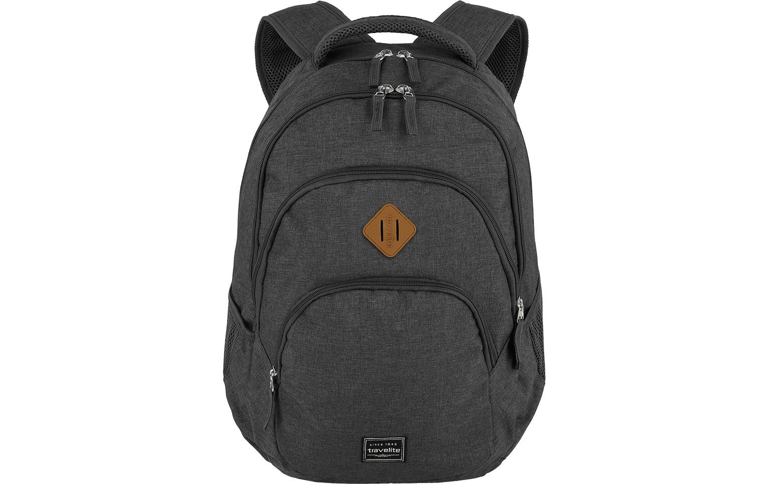 travelite Sac à dos »BASICS Melange« idéal pour loisirs, travail, école et voyages