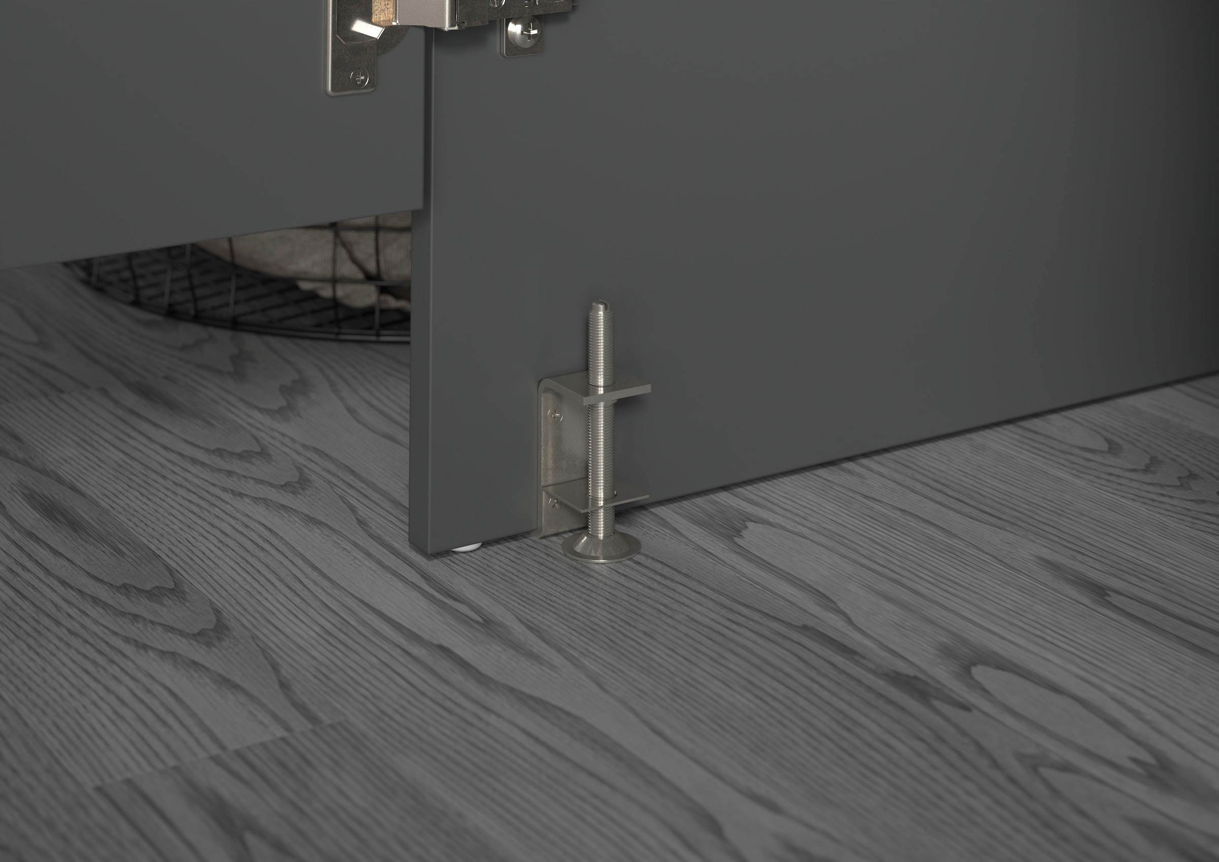 welltime Badmöbel-Set »FALAS,  2-teilig, Hauswirtschaftsraum Set, Breite 126 cm« Set, bestehend aus: 1x Waschmaschinenumbauschrank & 1x Wäscheschrank, 2 Stk. tlg.