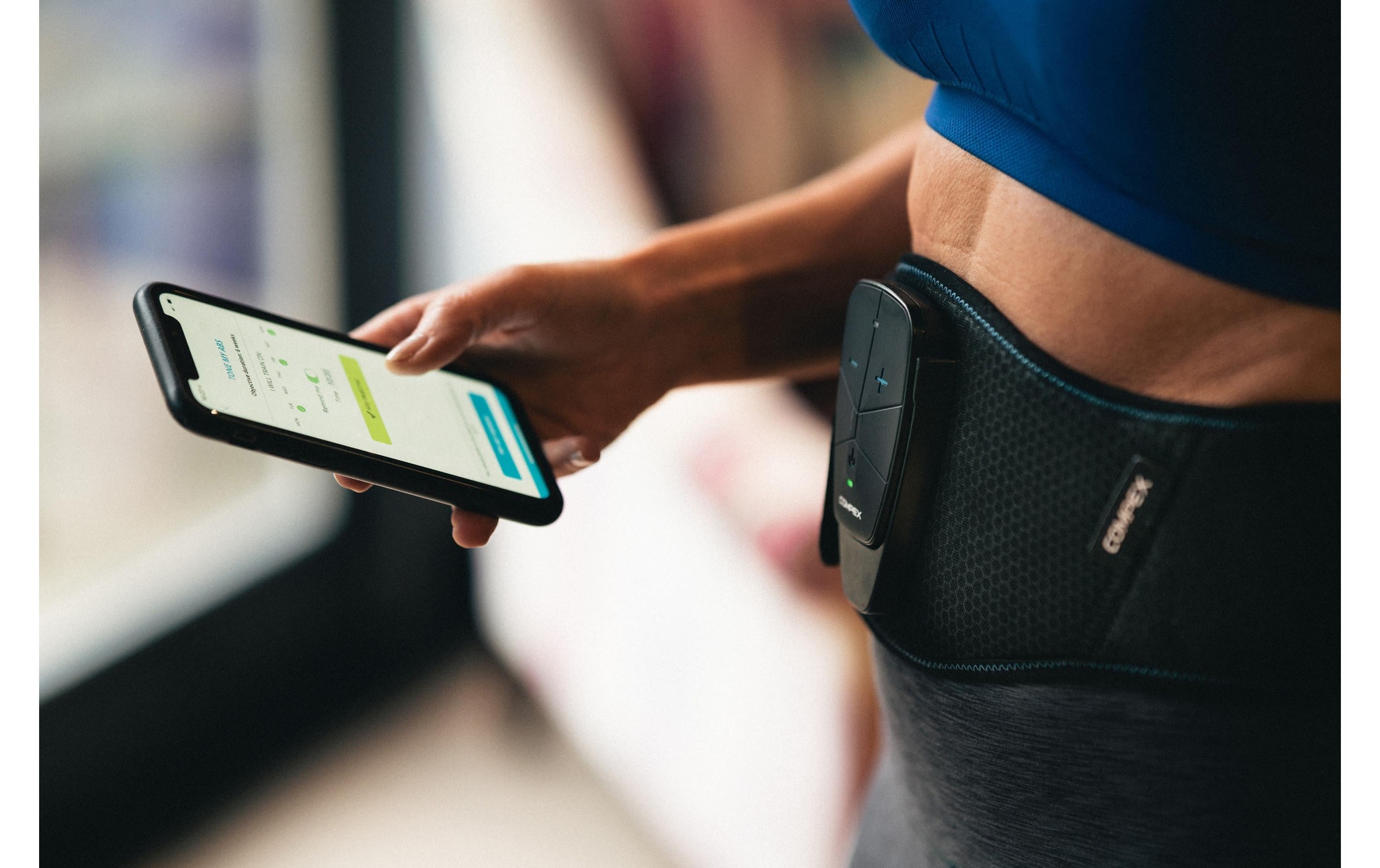   Appareil d'électrostimulation du plancher pelvien »Compex Corebelt 5.0 Set S/M«