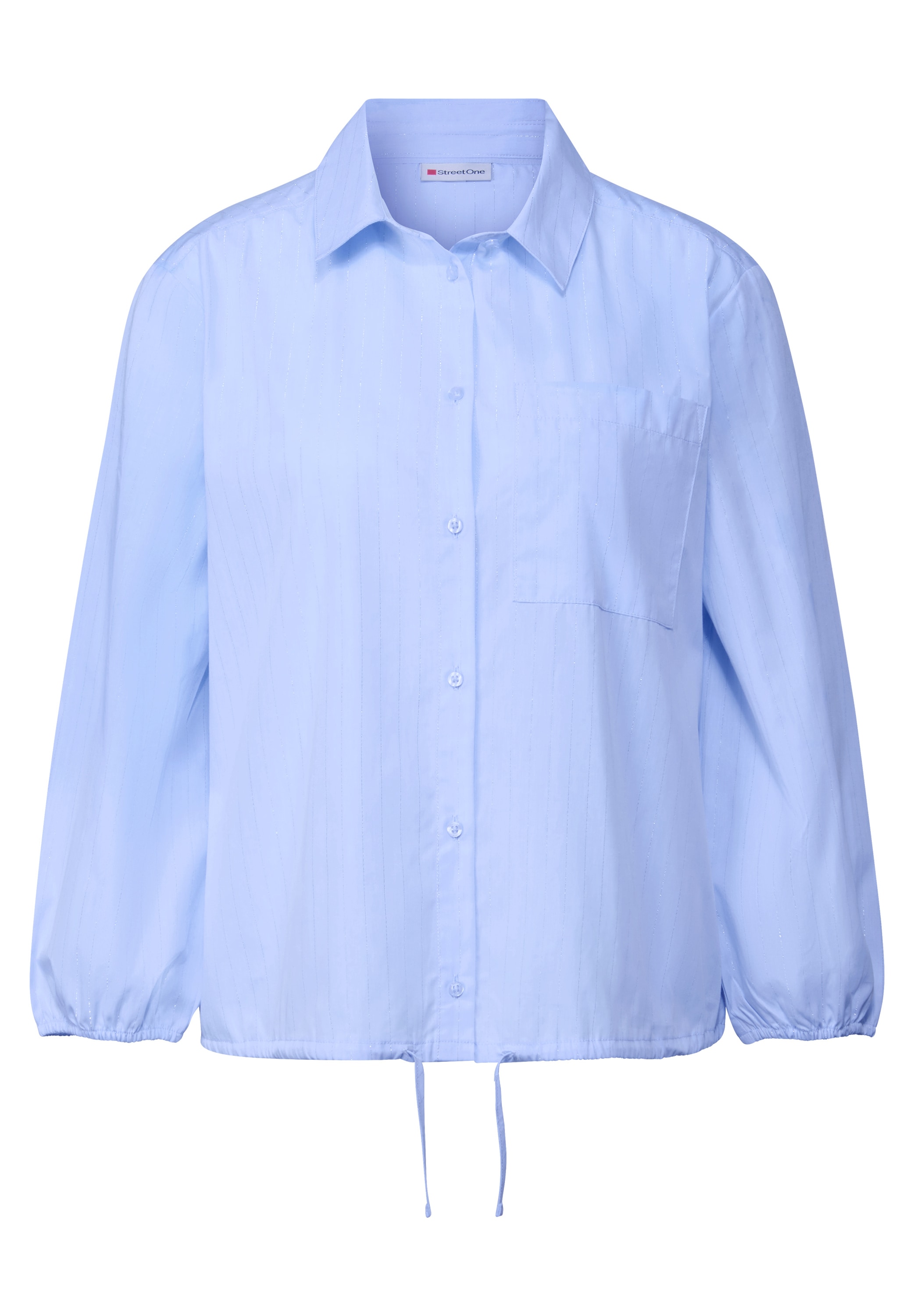 STREET ONE Hemdbluse mit Brust Tasche