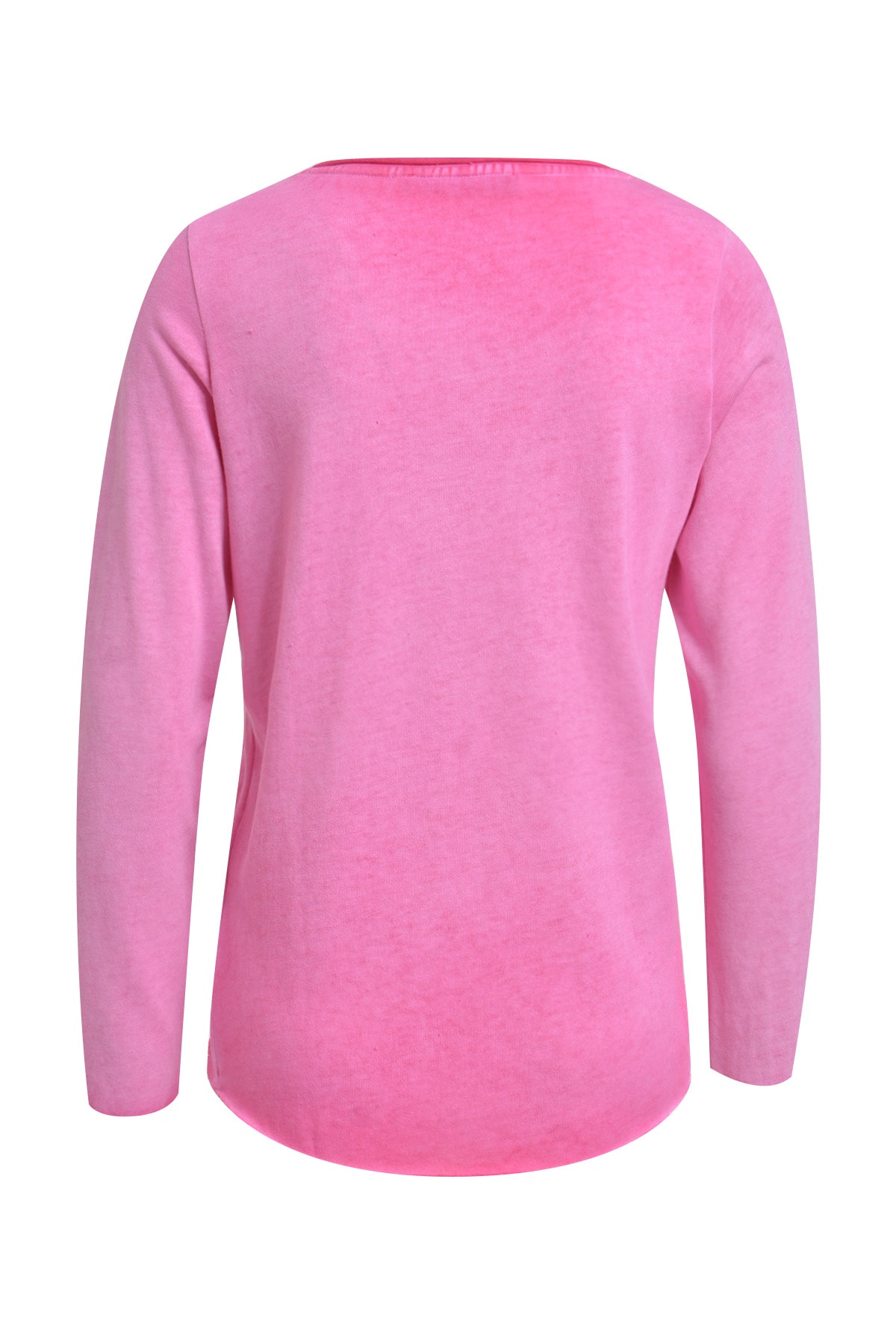 Smith & Soul T-shirt à manches longues col rond profond, coupe régulière