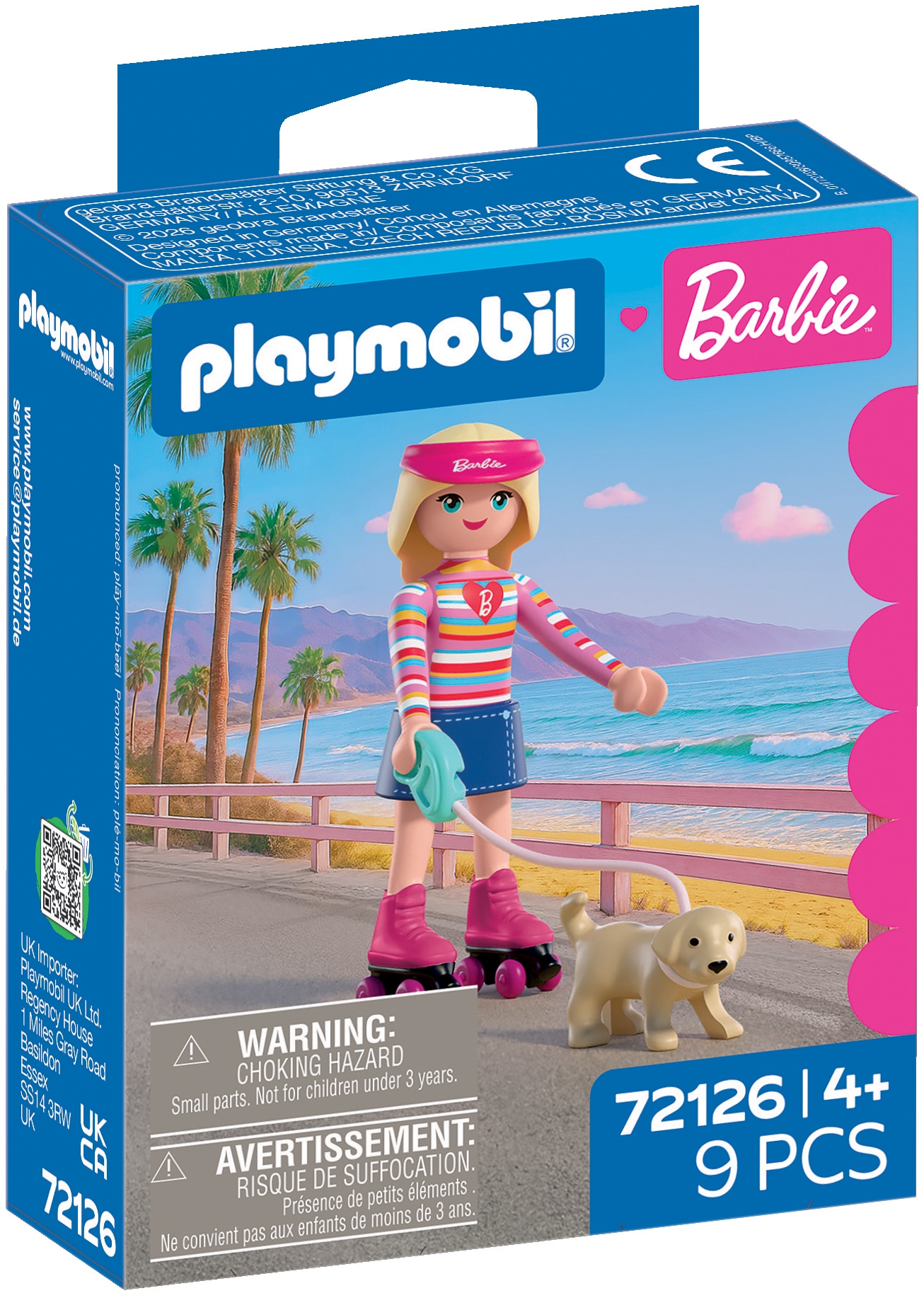 Playmobil® Konstruktions-Spielset »PLAYMOBIL x Barbie™ Malibu (72126), Barbie™« Made in Europe