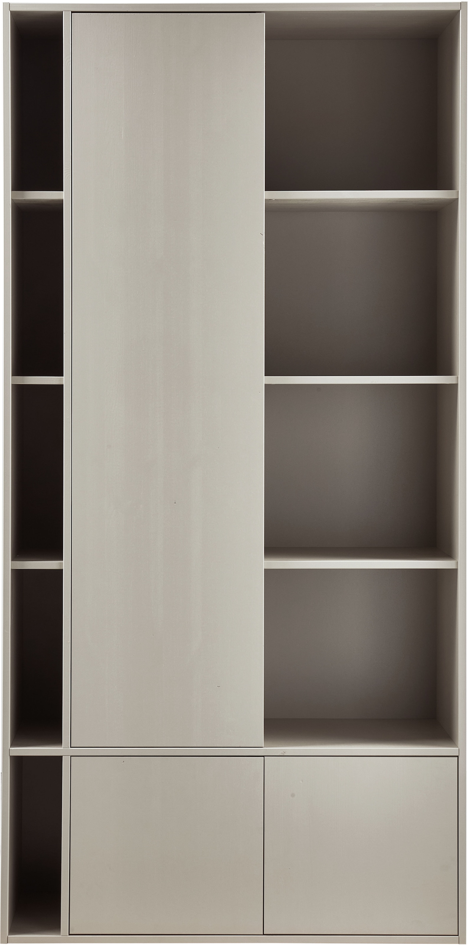 WOOOD Armoire vestiaire »Settle Down FSC®-Kiefernholz Druckmechanismus H 218 x B 108 x T 44 cm« montable des deux côtés, fixation murale recommandée, panneau arrière HDF