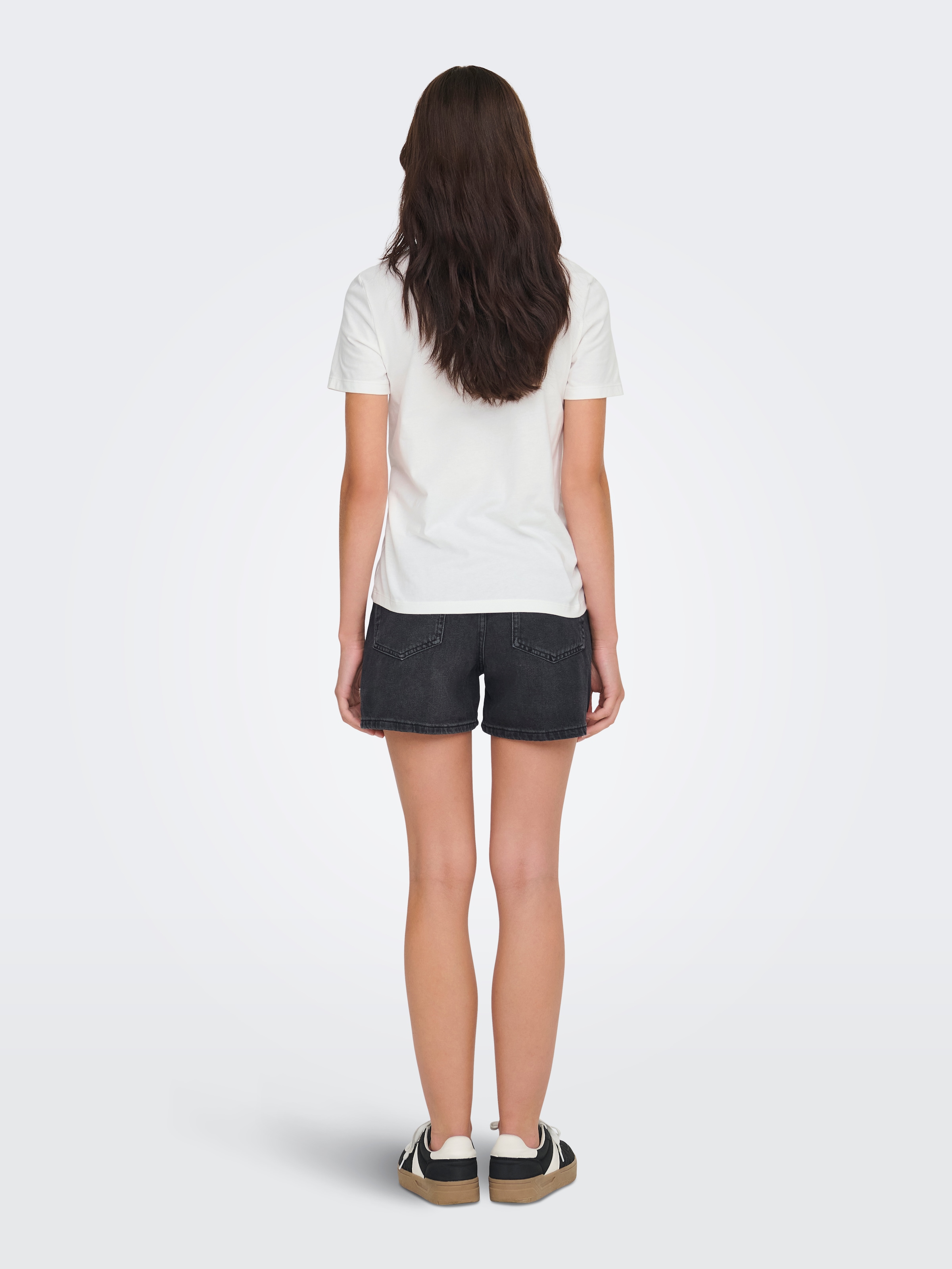 ONLY T-shirt »ONLDITTE LIFE RHNSTN S/S ANIMAL TOP JRS«