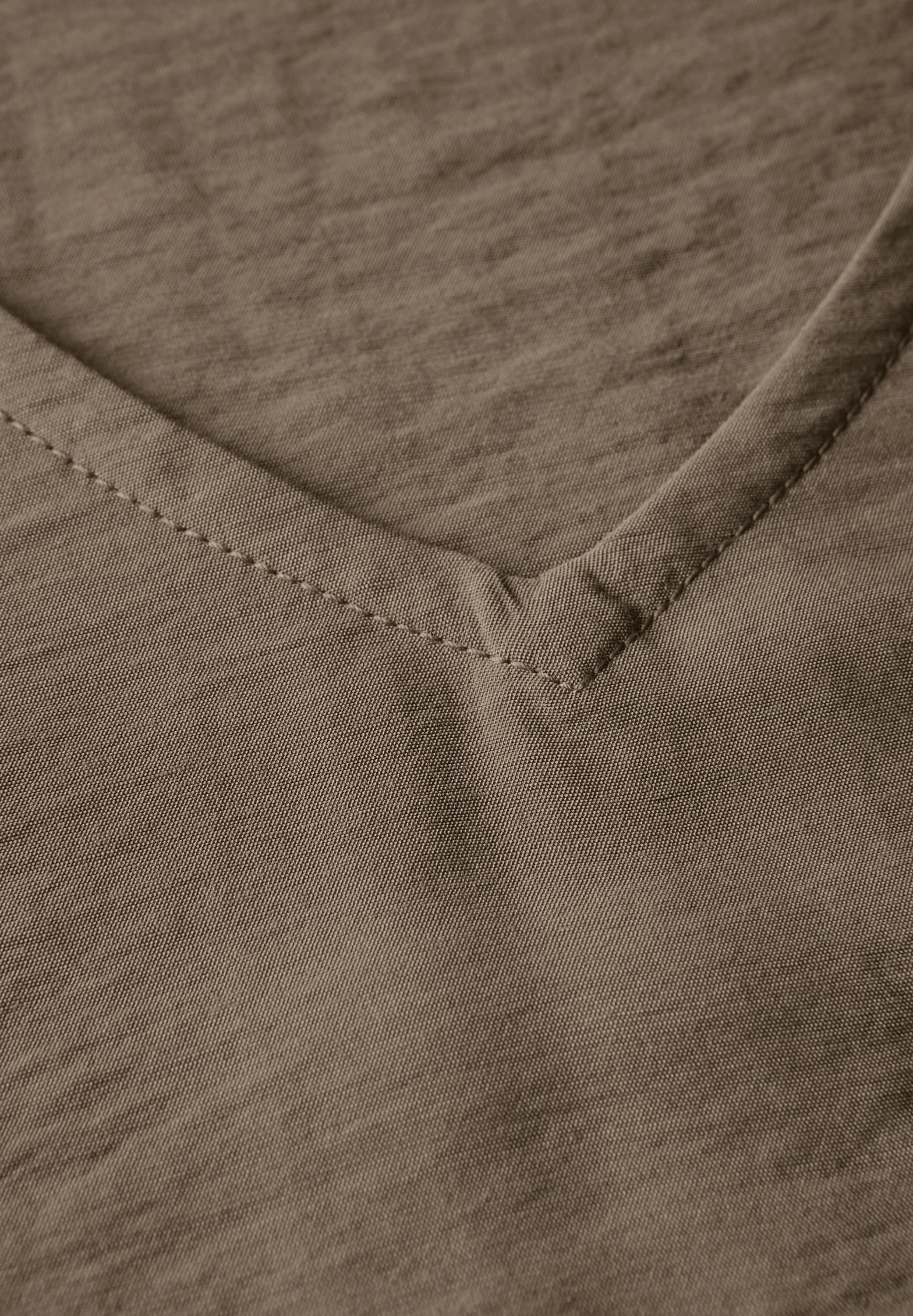 STREET ONE Chemisier à chemise , mit V-Neck
