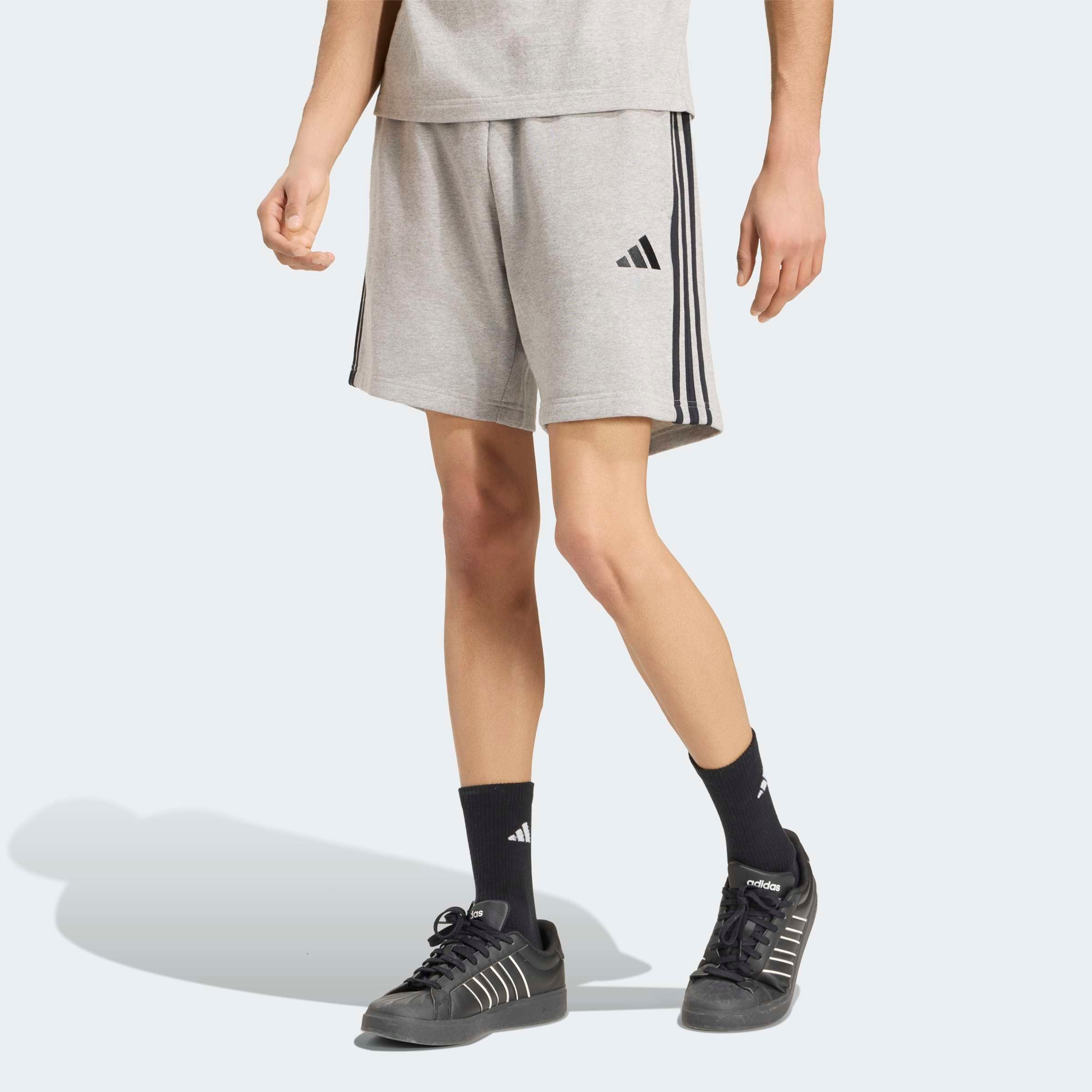 adidas Sportswear Short »ESSENTIALS 3-STREIFEN, FRENCH TERRY«