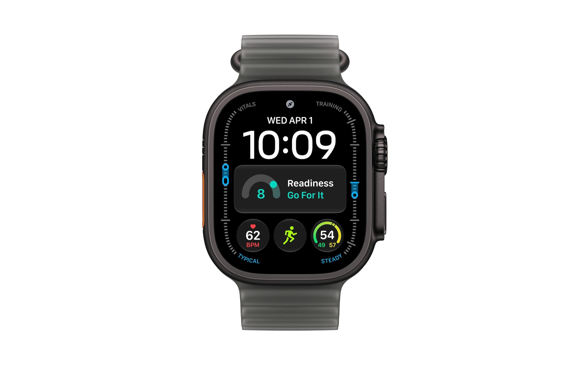 Apple Smartwatch »Apple Watch Ultra 4 Black Titan Ocean Band«