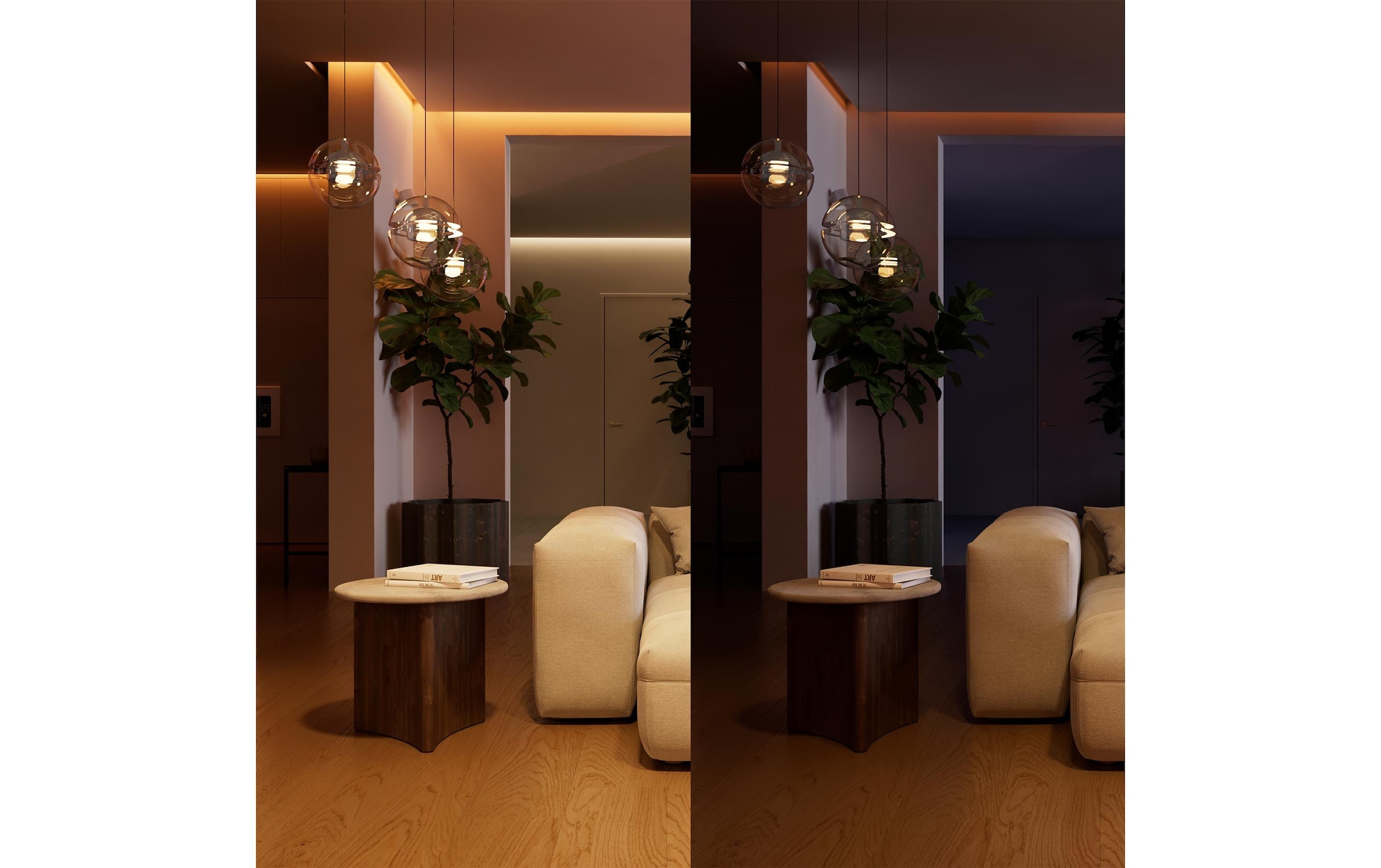 Philips Hue Smart-Home-Steuerelement »Wandschaltermodul, für nicht smarte dimmbare Lampen, Netzbetrieb« 1 Kanal /1C (200W LED / 200W Halogen), App‑ & Sprachsteuerung