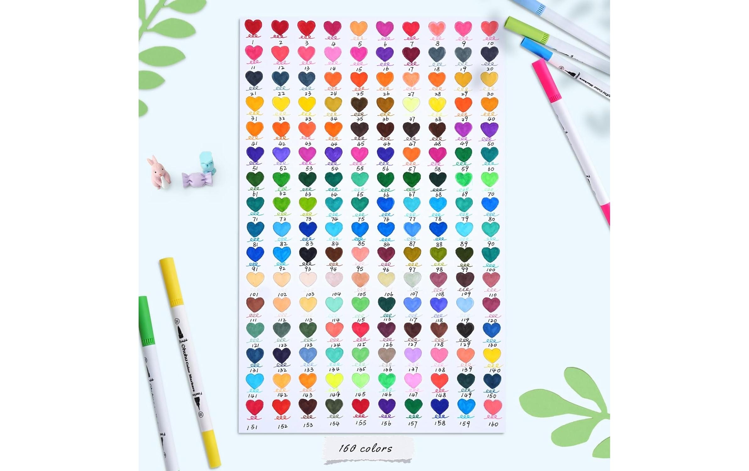   Marqueur »Ohuhu Maui (160 Stk.) WHI WHI, 160 Stück«