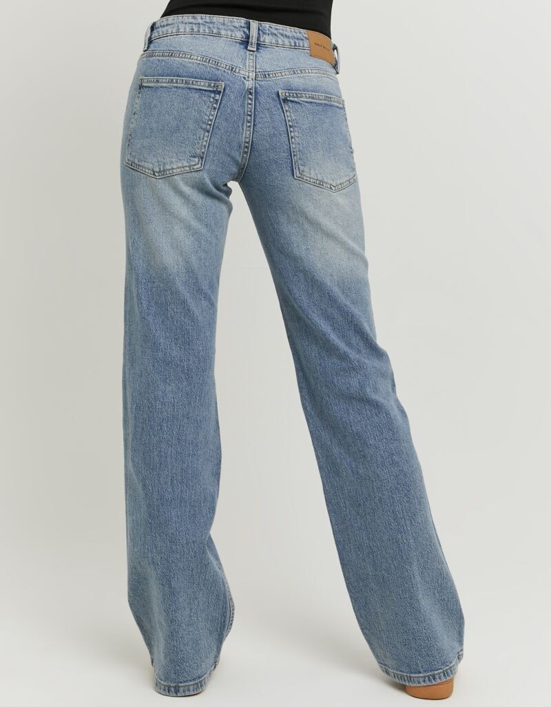 Tally Weijl Straight-Jeans »SPADEPOLKIS« elastisch, tief geschnitten mit geradem Beinverlauf