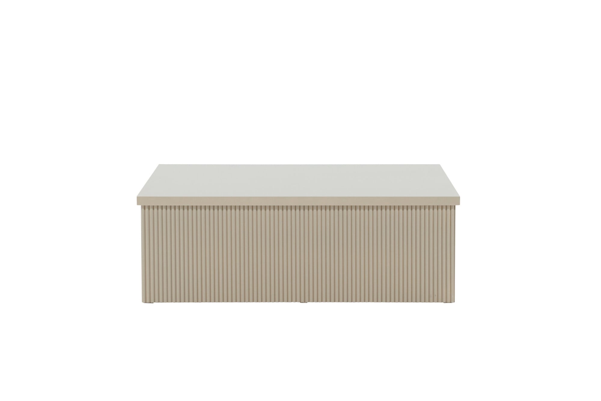 Venture Home Table basse »Lenox, quadratischer Lounge-Couchtisch, 90 × 90 cm« Table basse, MDF, carrée, basse, spacieuse, accueillante