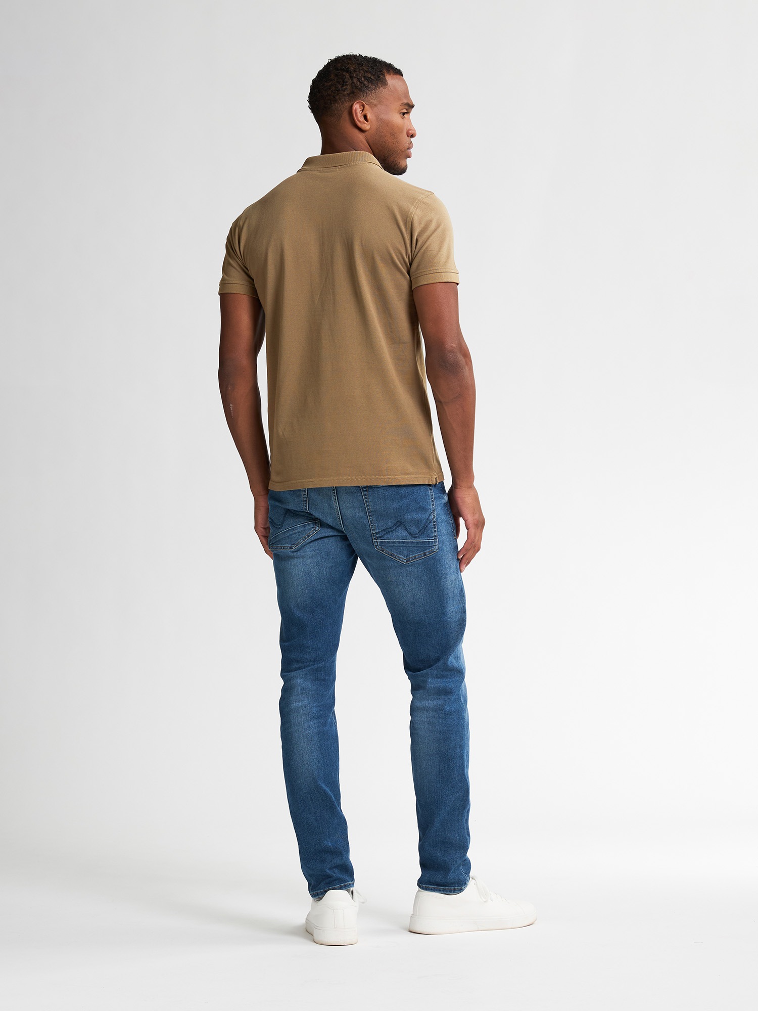 Petrol Industries Polo mit Logo Stickerei