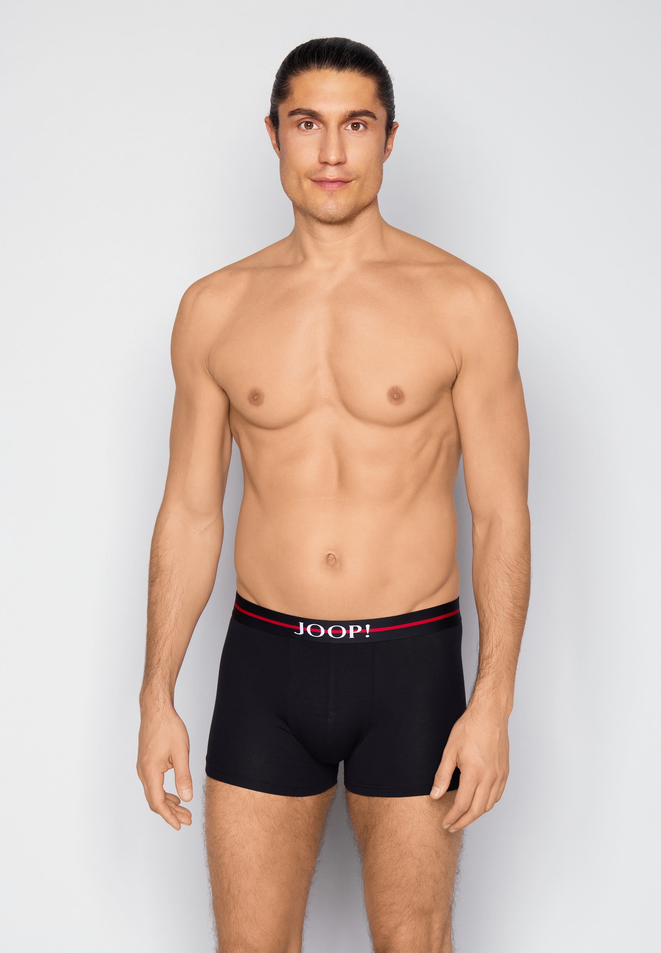 JOOP! Boxers »Everyday« 2er Pack,  ohne Eingriff, elastischer Logobund, Baumwollmix