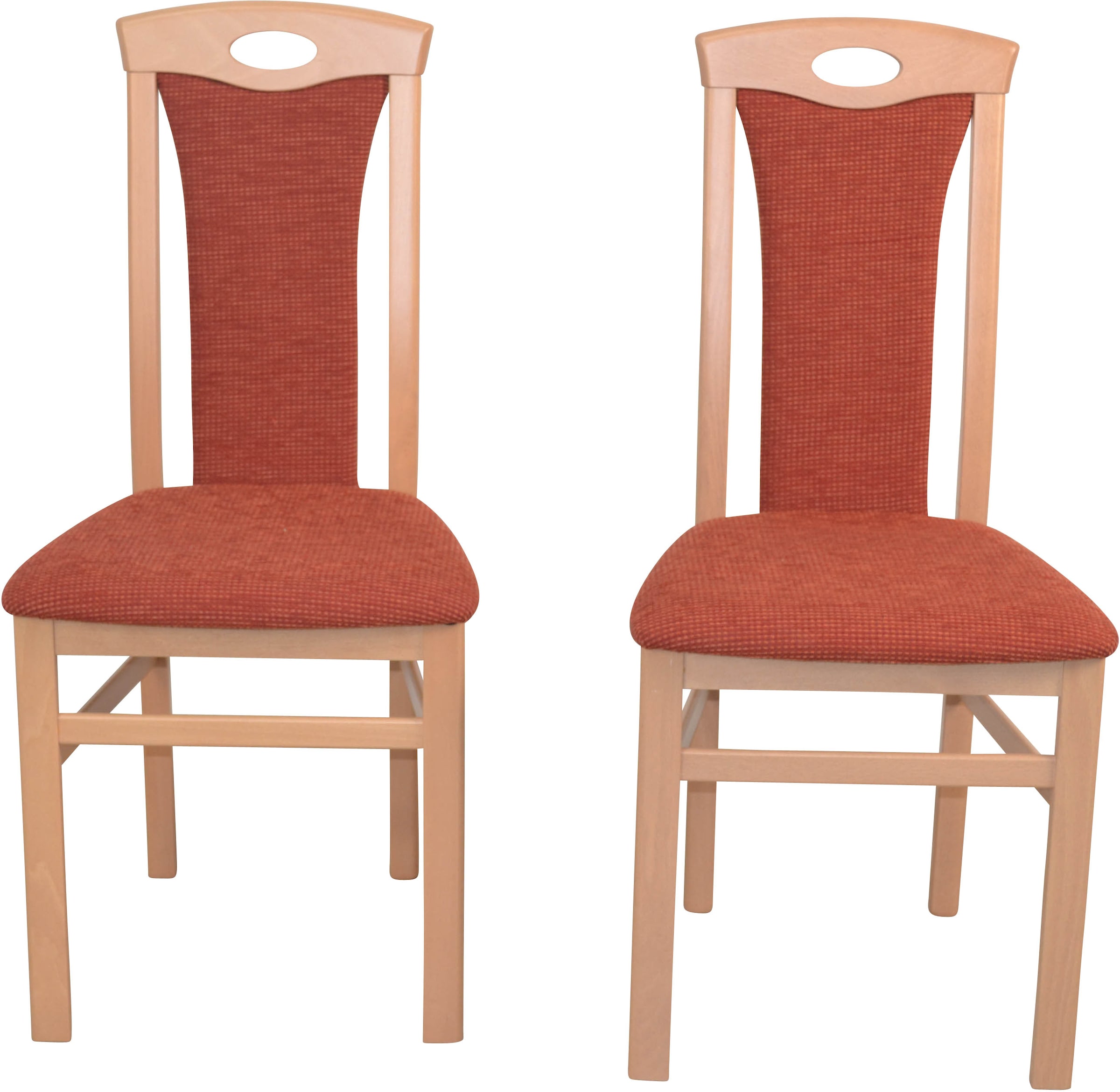 HOFMANN LIVING AND MORE Essgruppe »5tlg. Tischgruppe« Spar-Set, 5tlg. Tischgruppe, 5 Stk. tlg. Stühle montiert