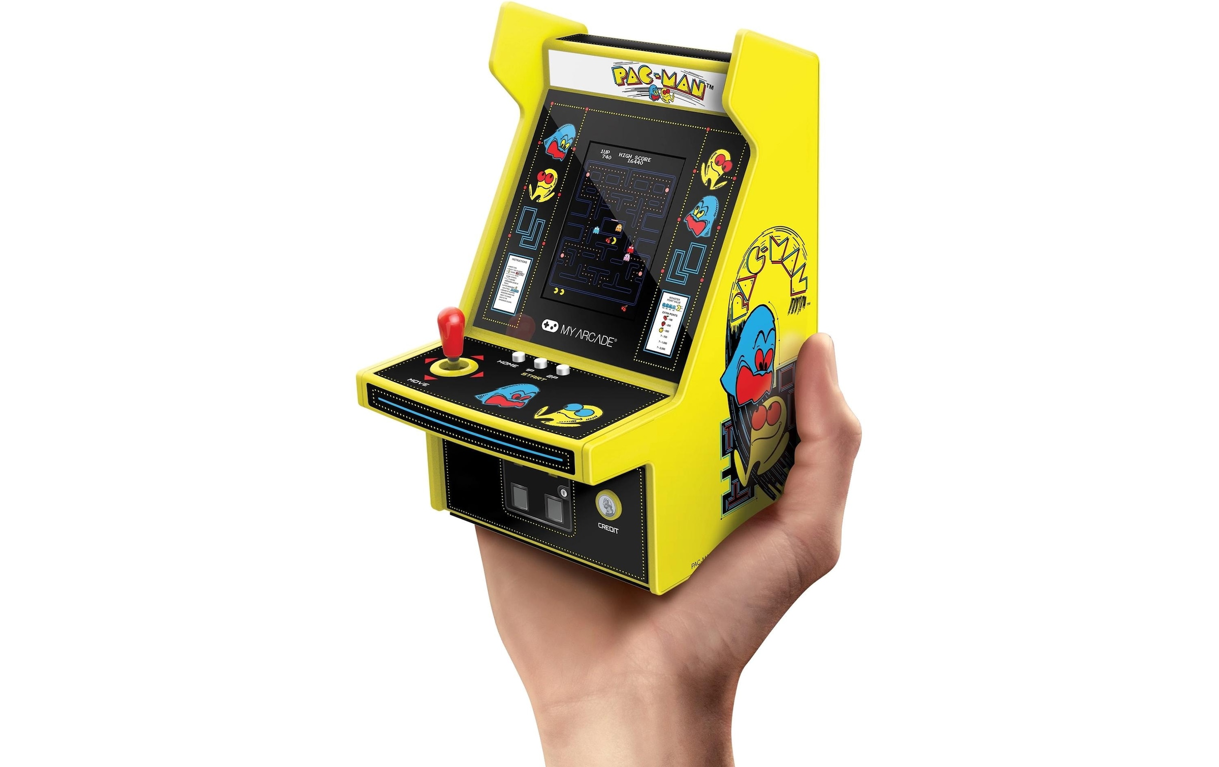 MYARCADE Spielekonsole »Micro Player Pro Pac-Man«