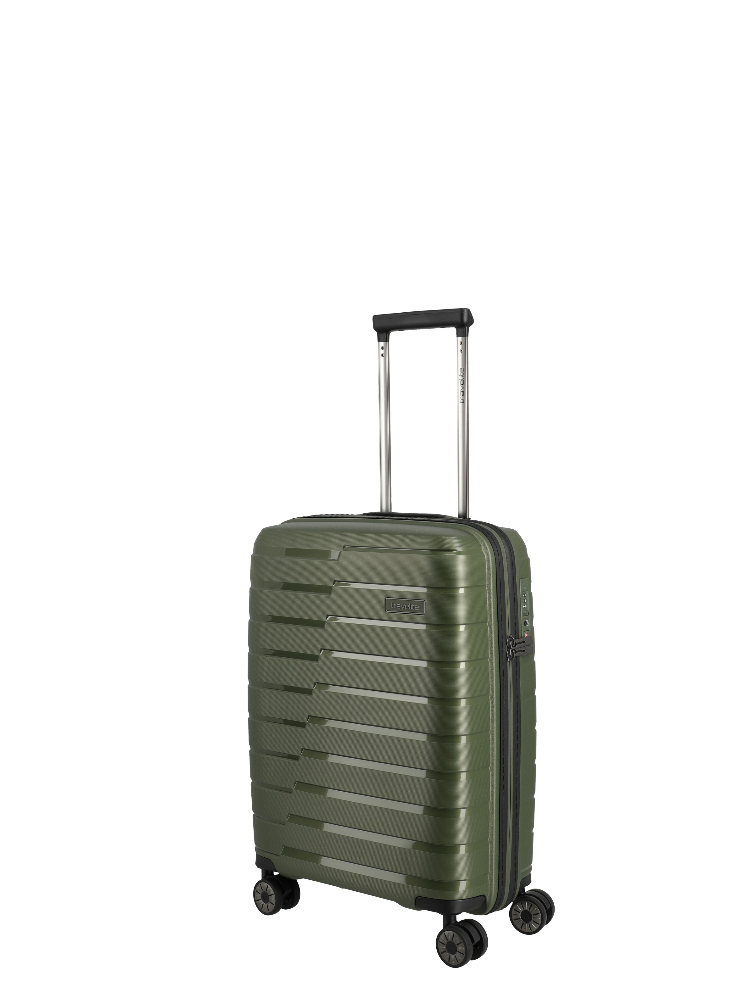 travelite Trolleyset »AIR BASE 3-teilig Reisekoffer Hartschale« mit TSA-Schloss und bruchfester Polypropylen-Schale
