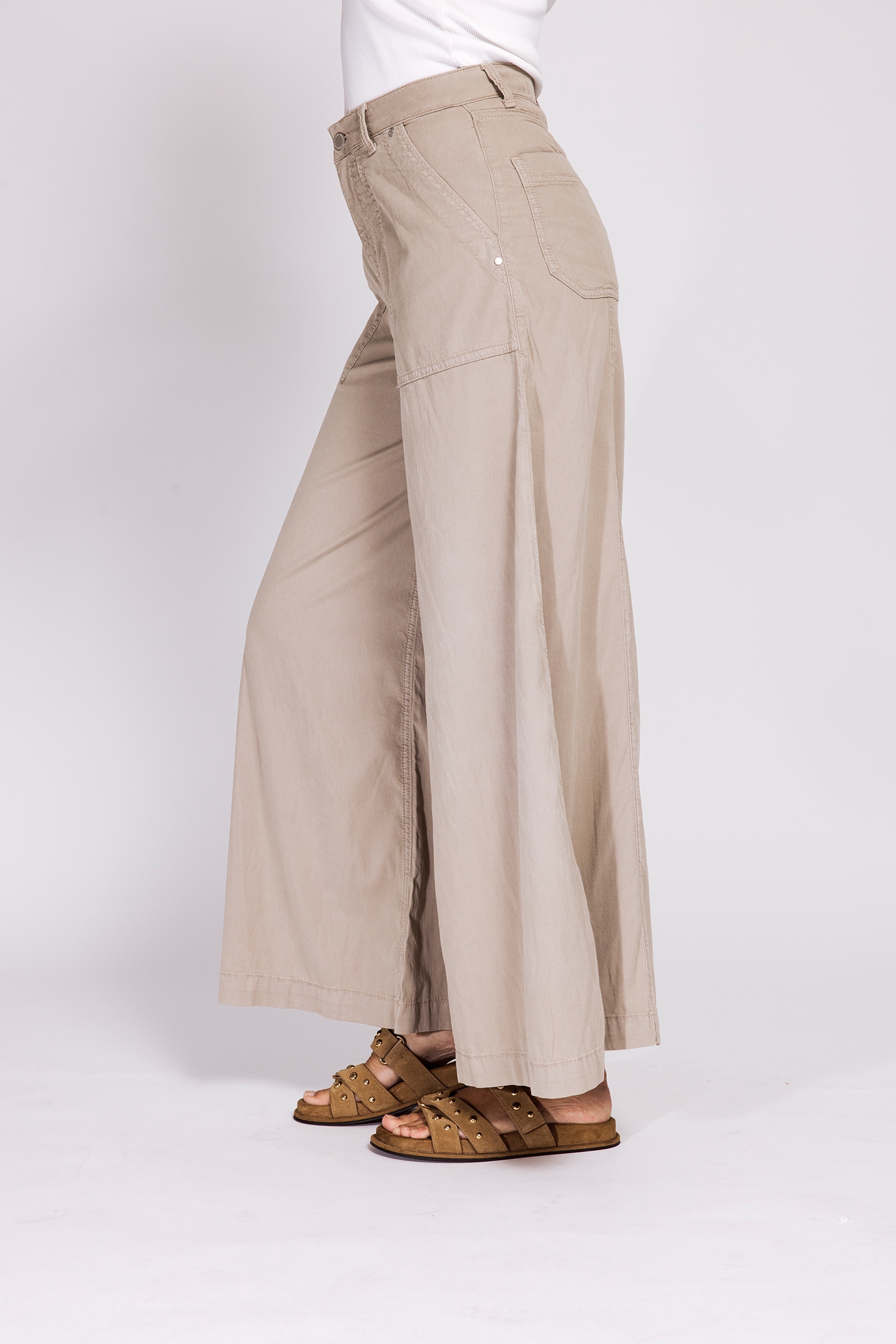 Zhrill Culotte »CHATTI«  extra weiter Jeans-Style, normale Passform, mit Gürtelschlaufen