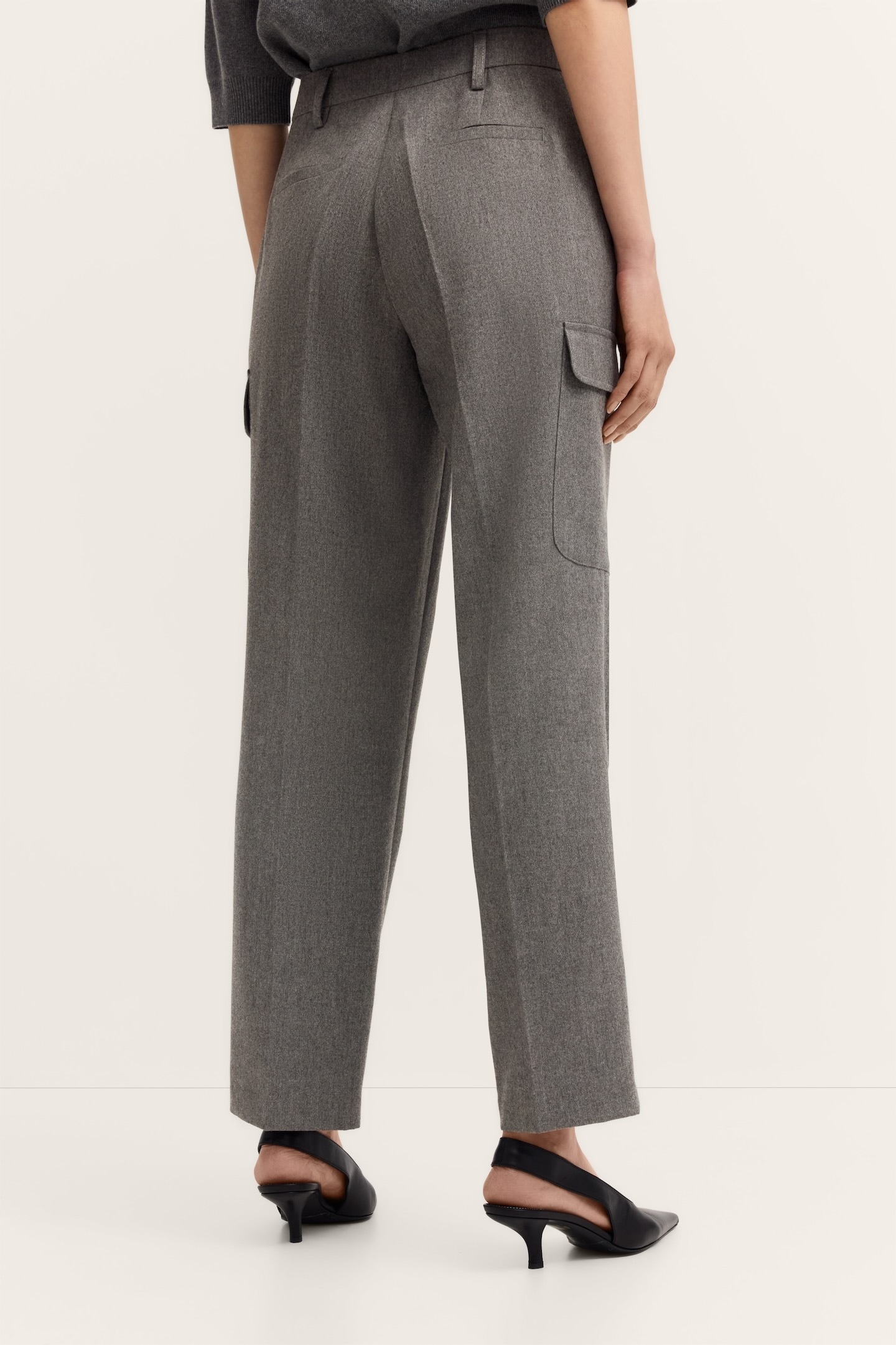 bugatti Pantalon cargo »Stretch-Mix«  mit Bundfalte & normaler Passform