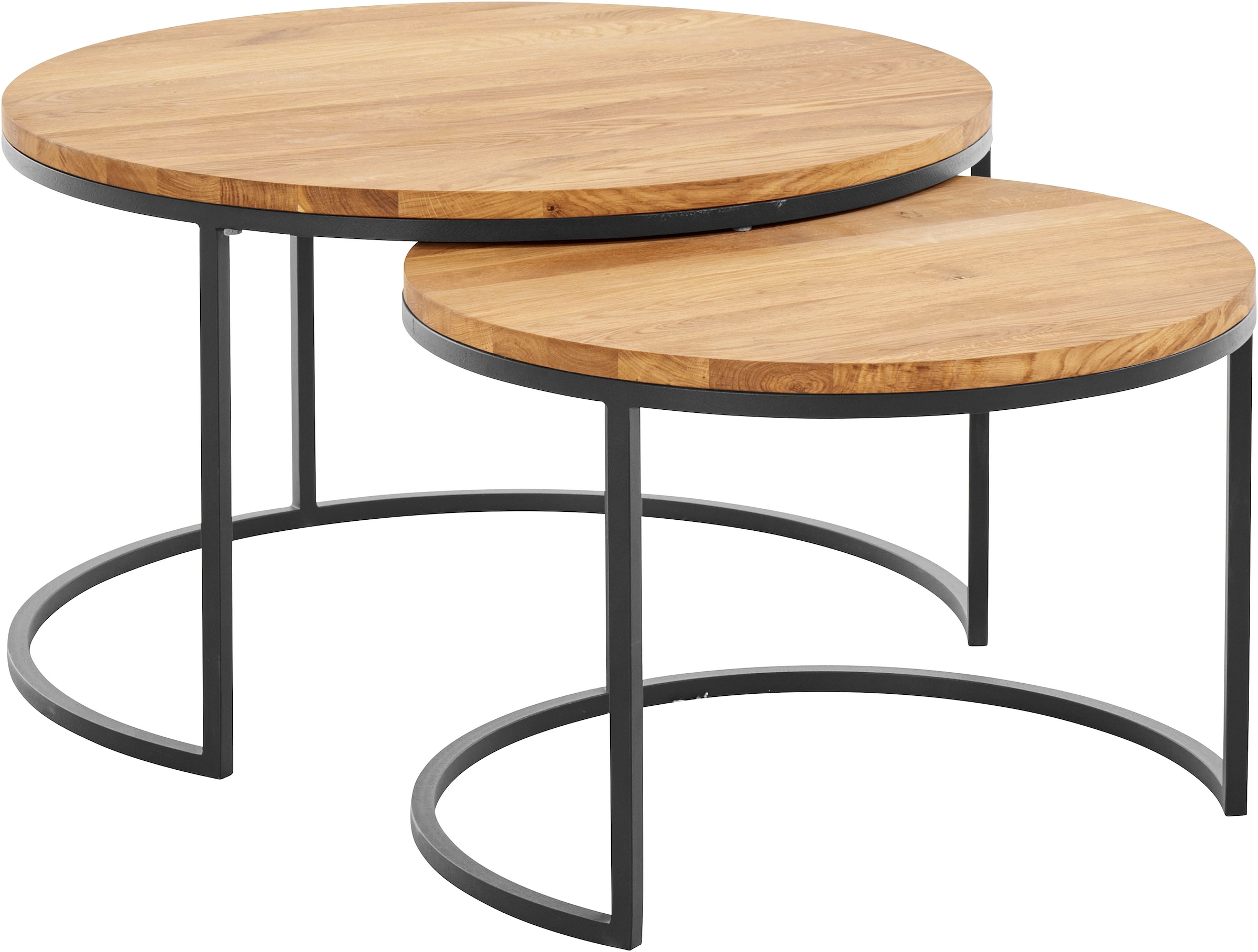 Home affaire Table basse Set, Zwei Couchtische im Set, 2 cuis tlg.