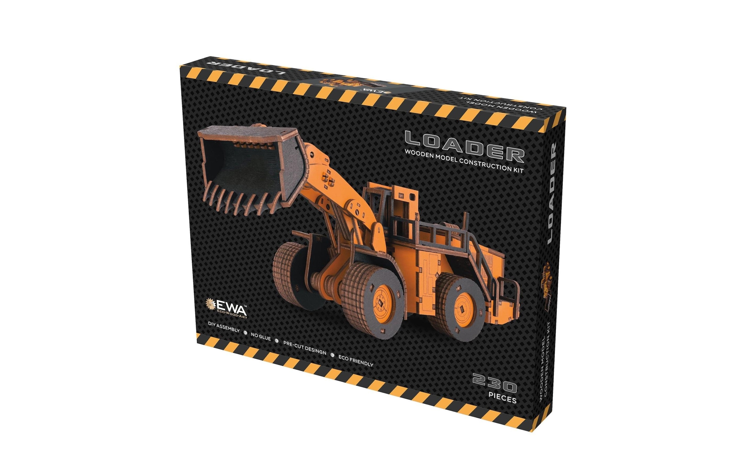   Modellbausatz »Eco-Wood-Art Schaufelbagger« 230 Stk. tlg.