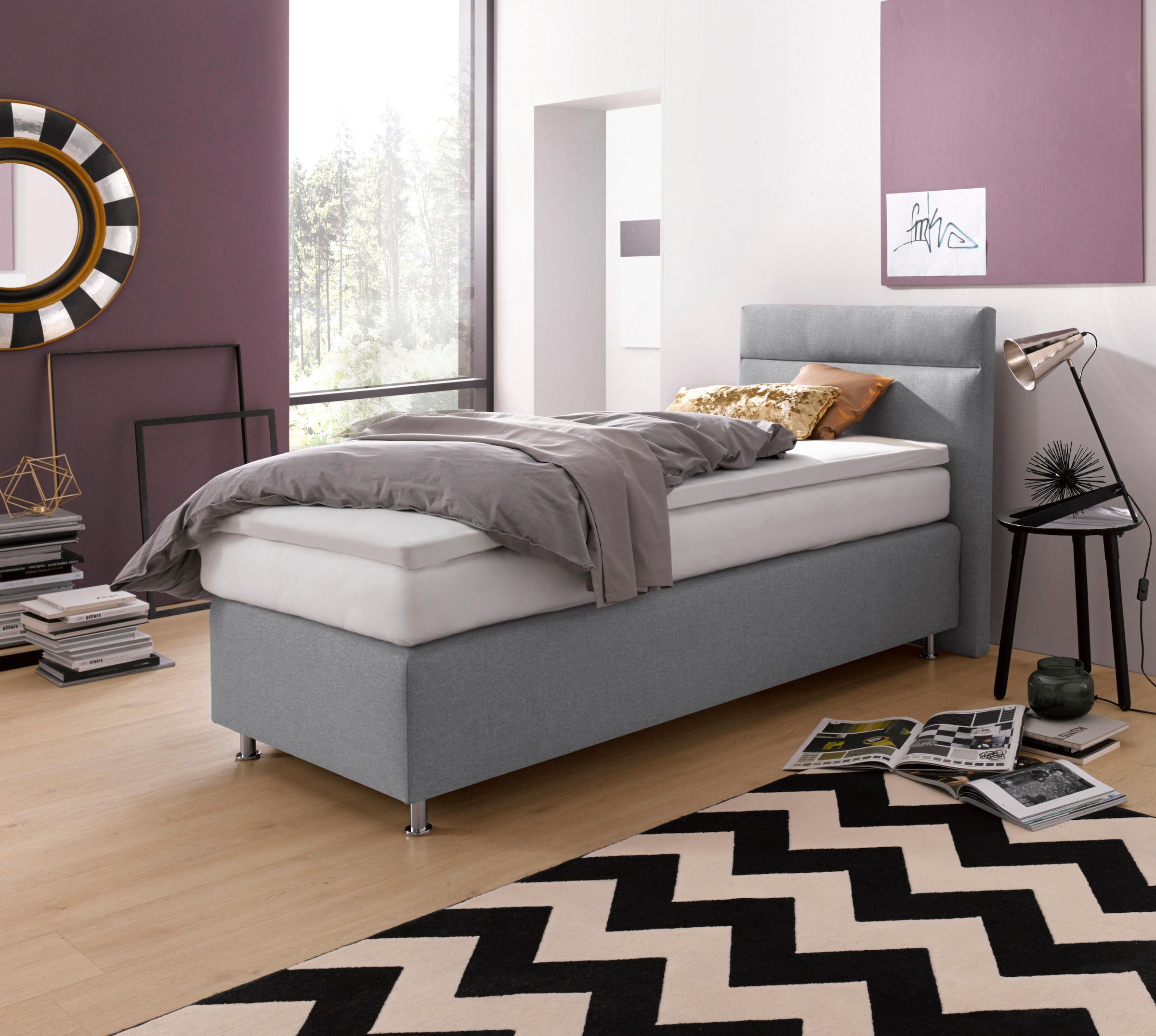 Westfalia Schlafkomfort Lit boxspring option avec éclairage LED