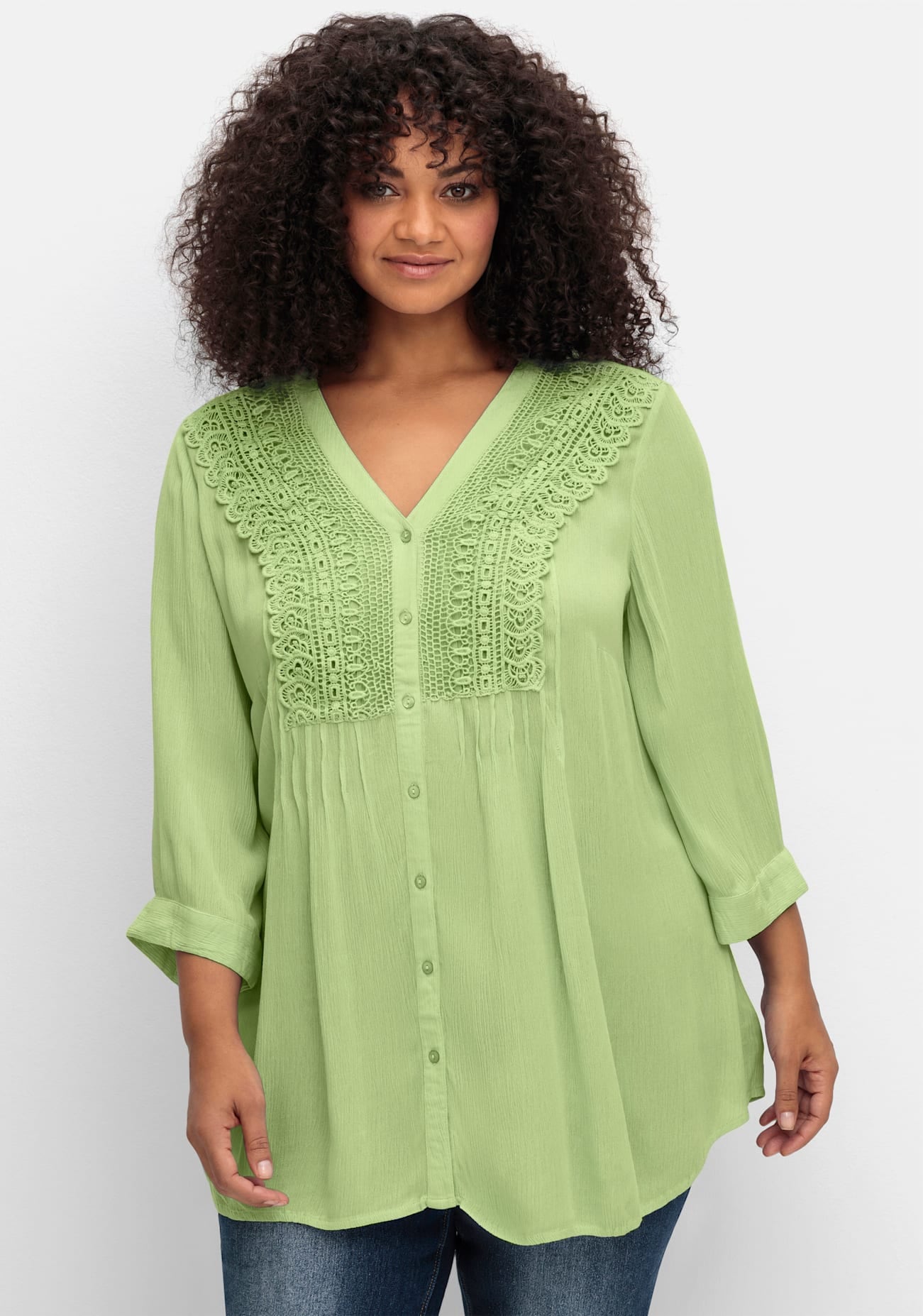 sheego by Joe Browns Blouse en crêpe
