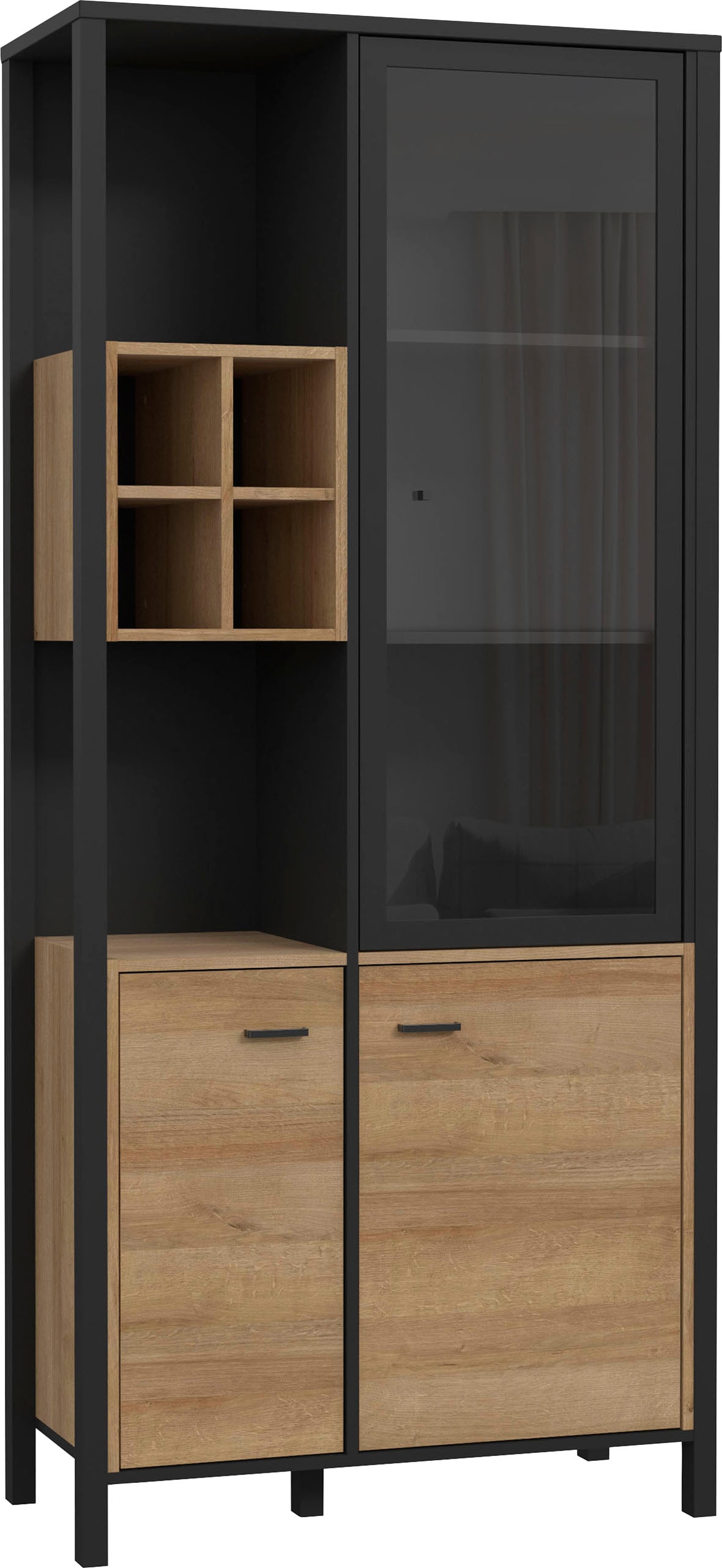 FORTE Vitrine »High Rock« Höhe ca. 193 cm