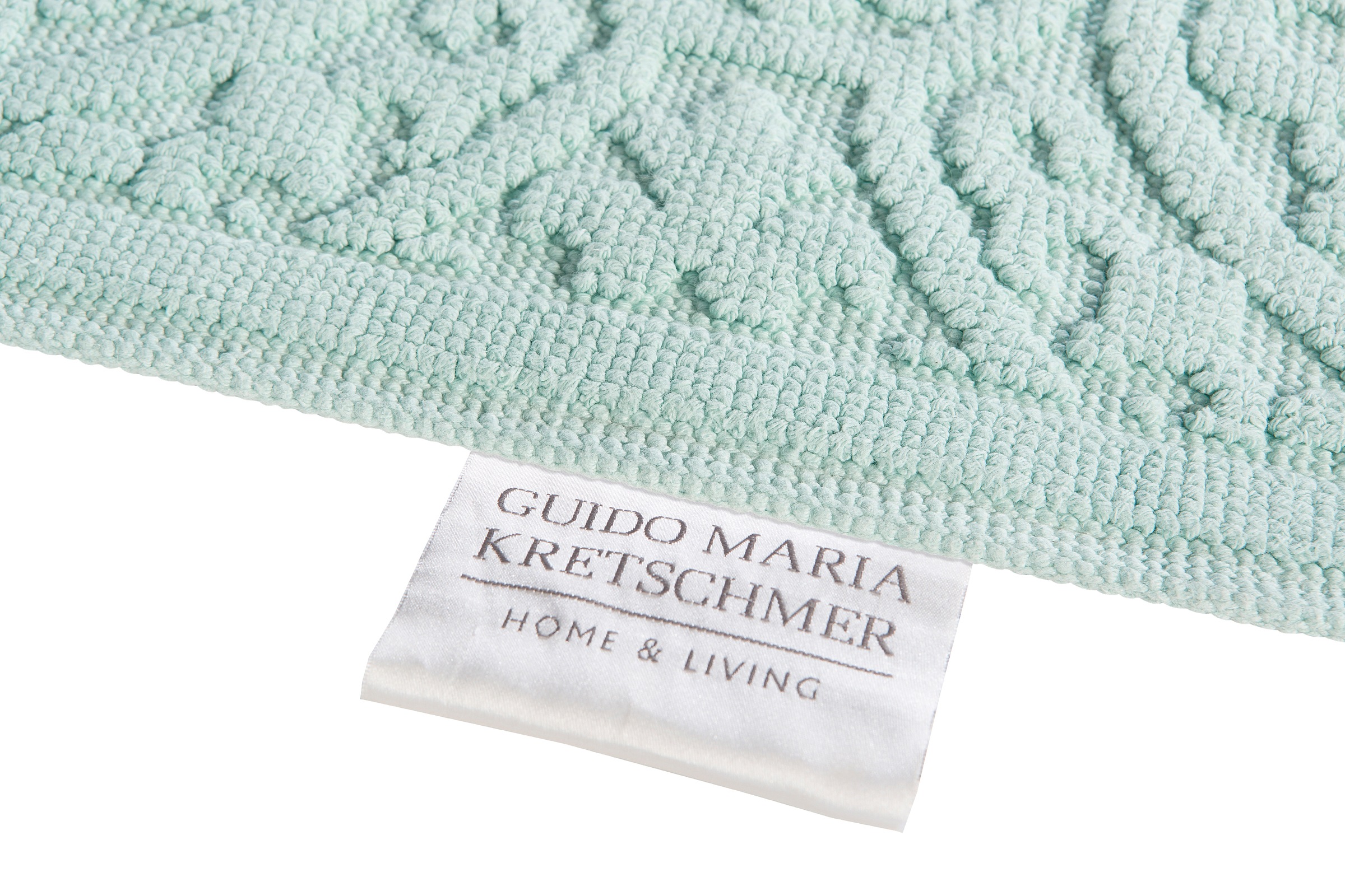 Guido Maria Kretschmer Home&Living Badematte »Garden Pastels« Höhe 3 mm rutschhemmend beschichtet fussbodenheizungsgeeignet | schnell trocknend | strapazierfähig Badteppich, Hoch-Tief-Effekte, auch als 2 tlg. Set erhältlich