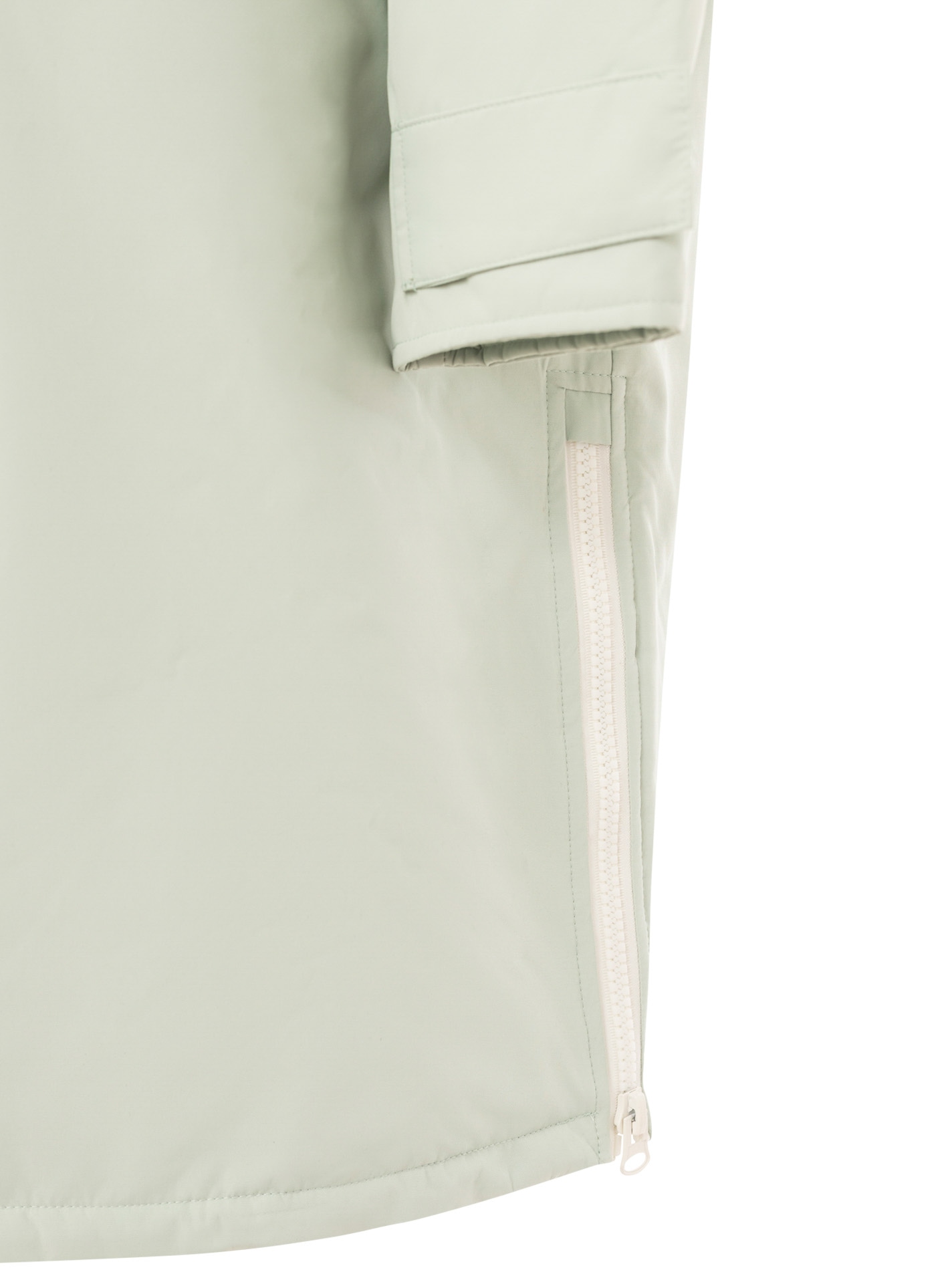 Zwillingsherz Kurzmantel »"Oversize Windjacke ZH"« Kapuze, Reissverschluss, seitliche Taschen, leicht wattiert