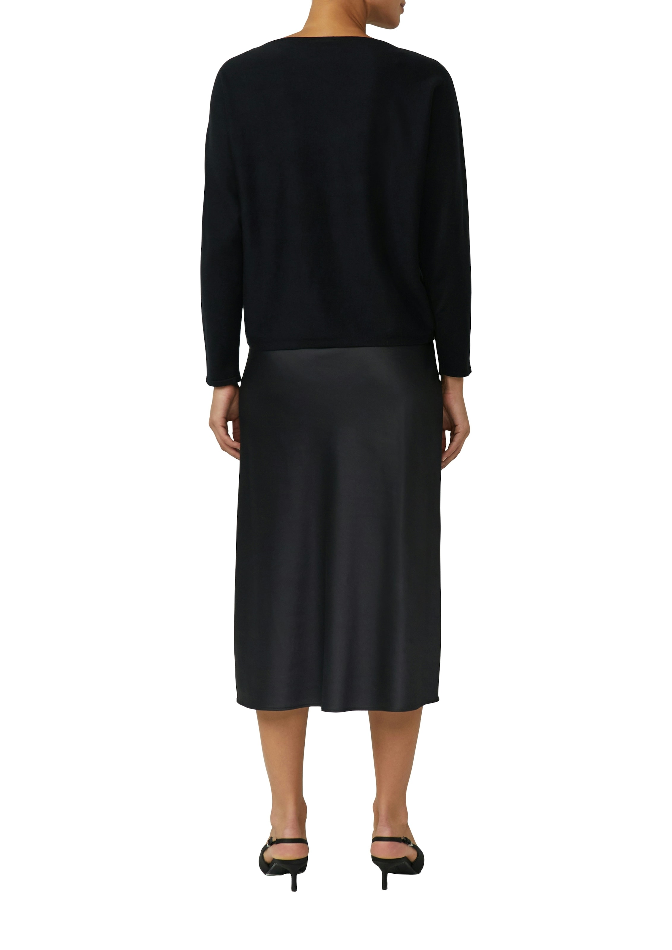 s.Oliver BLACK LABEL Strickpullover mit Intarsien Schleife